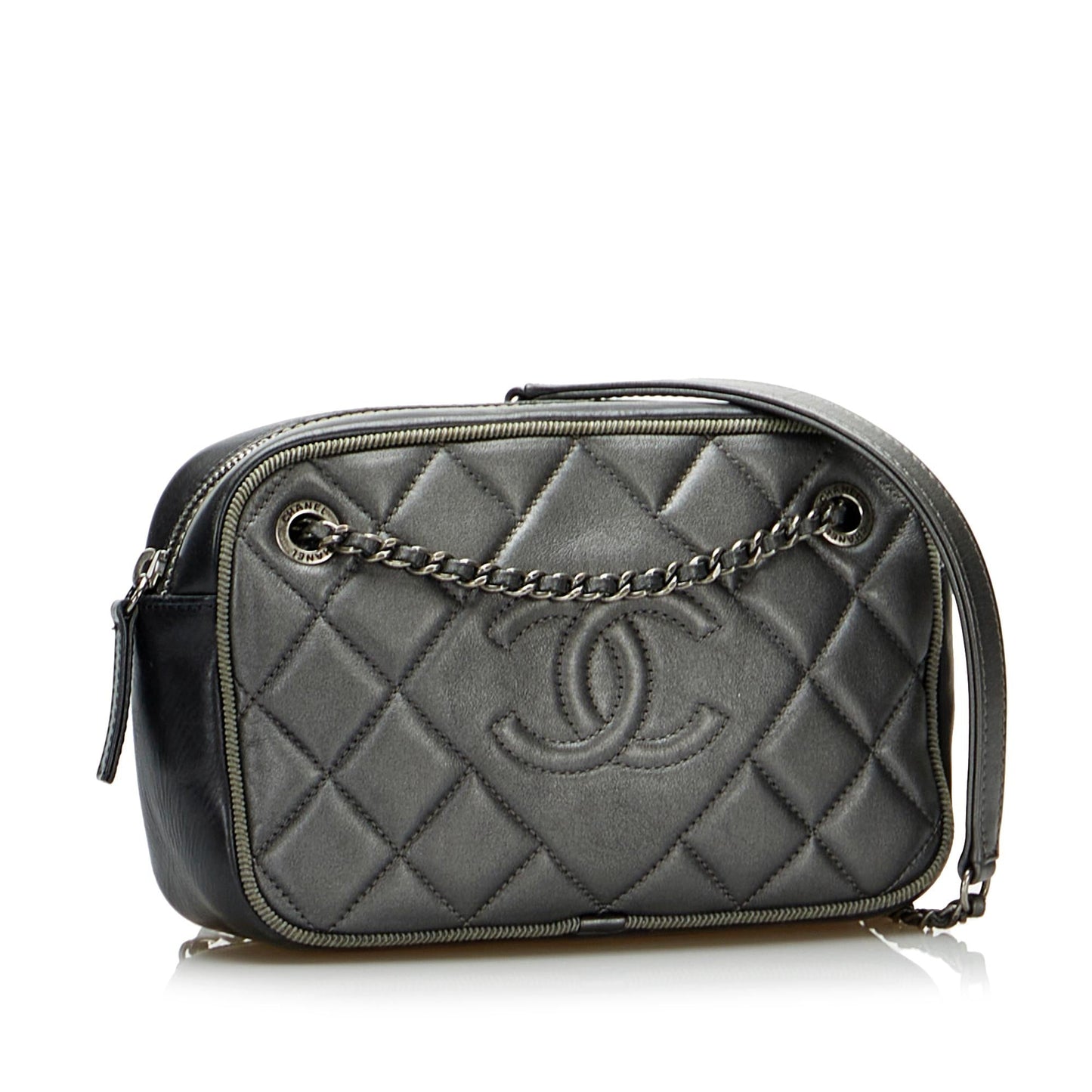 Chanel Quilted Ballerine Camera SHG-iPclaF Small Crossbody Bag