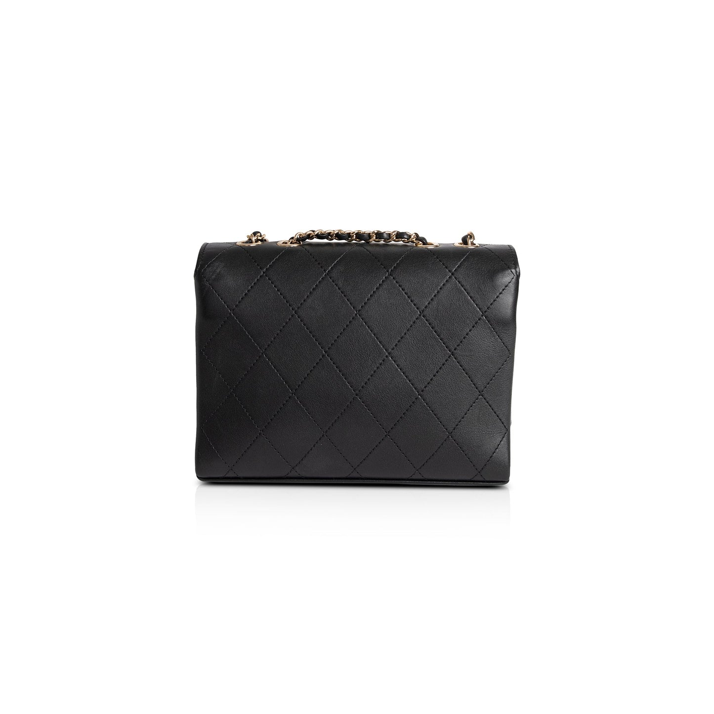 Chanel Quilted Flap Calfskin Travel Bag