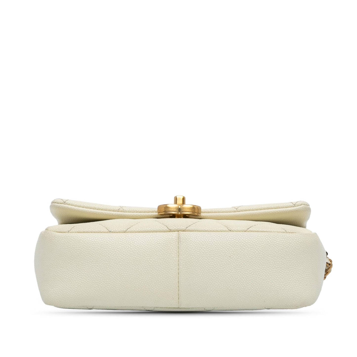 Chanel Quilted Caviar Melody Flap Small Handbag Flap 2