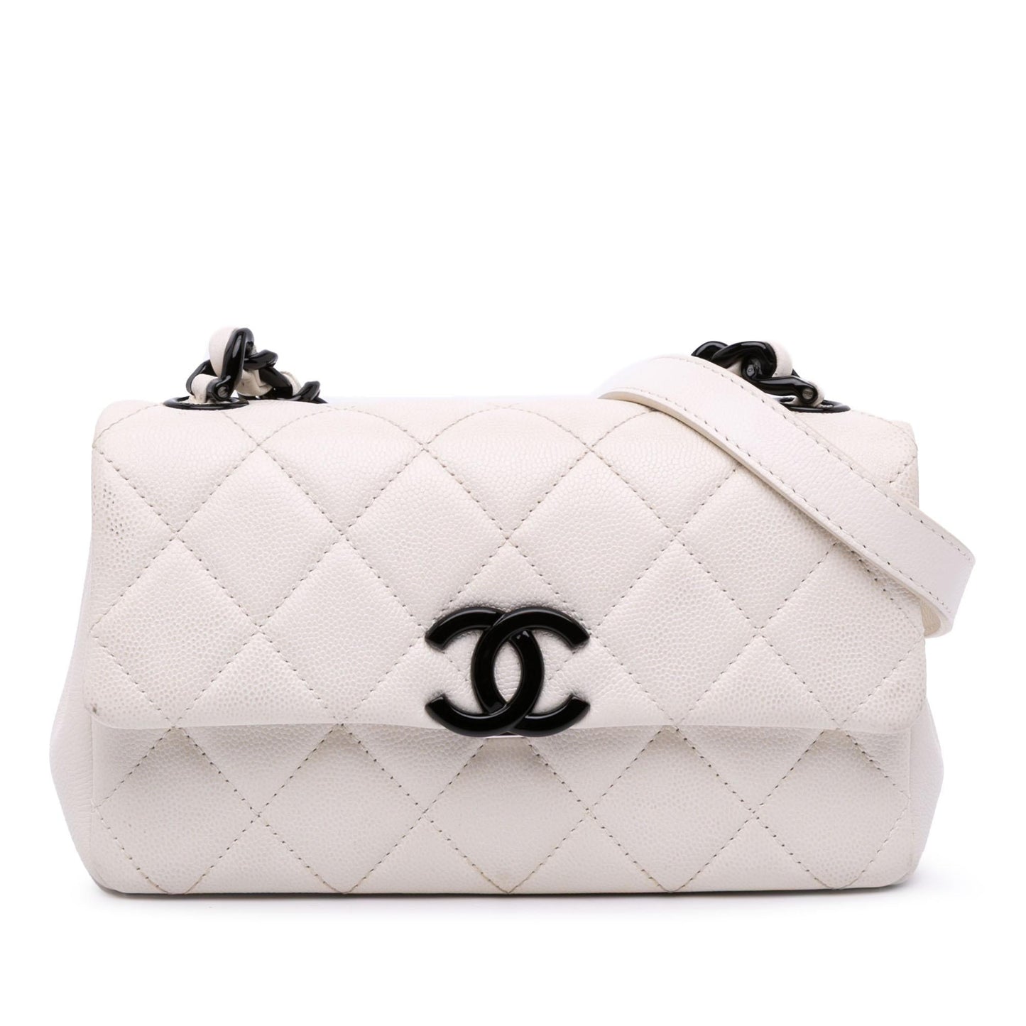 Chanel Quilted Caviar My Everything Flap Small Handbag