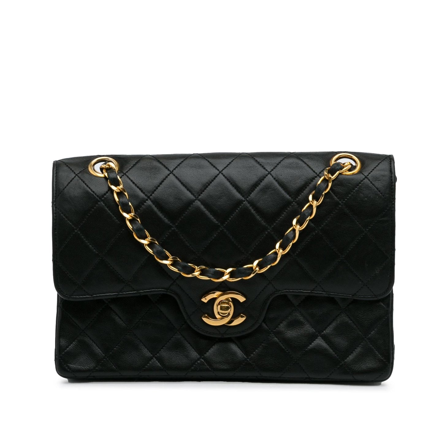 Chanel Quilted Double Flap SHG-L6Ce7A Small Shoulder Bag