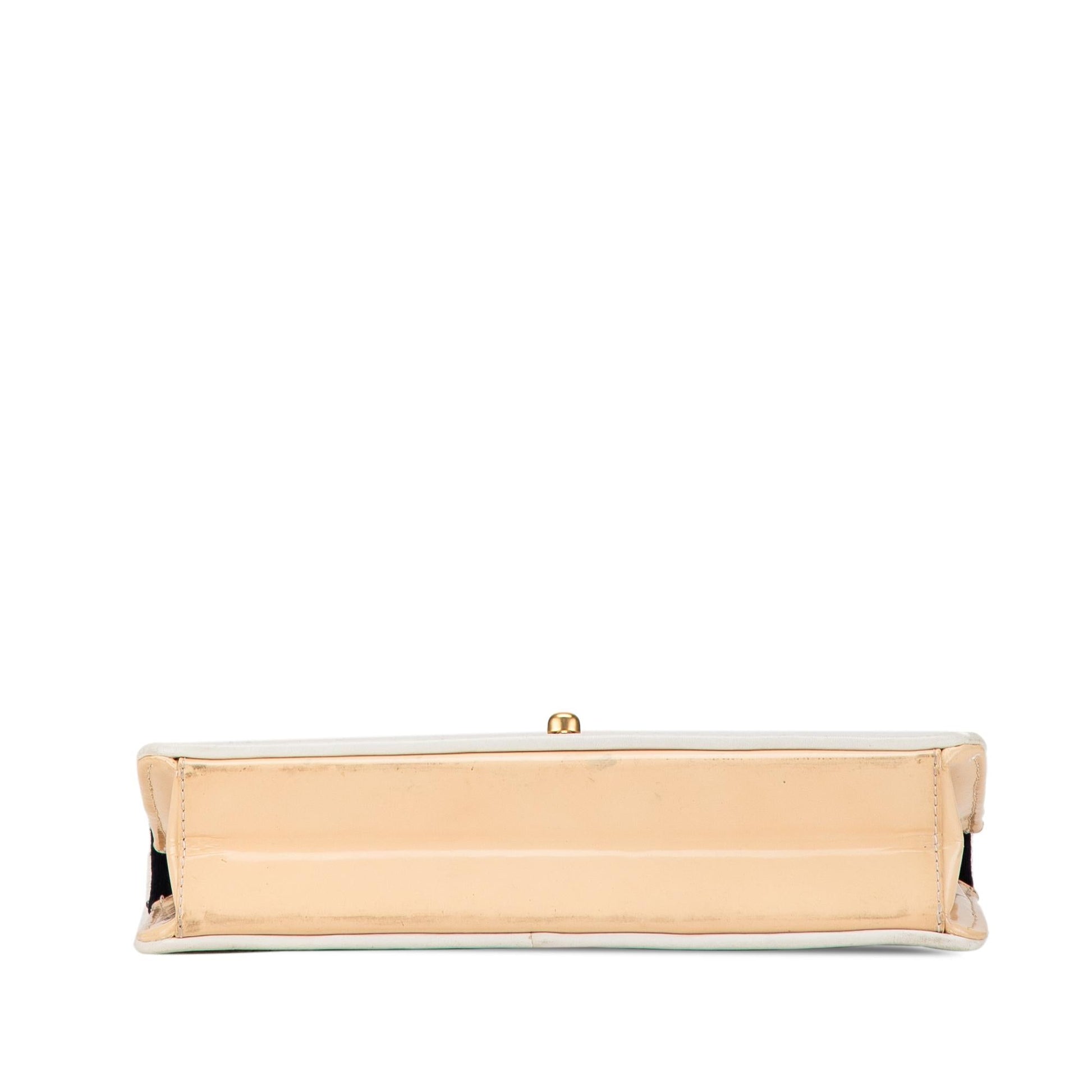 Chanel Quilted Jersey East West Flap SHG-czyBLL Small Handbag