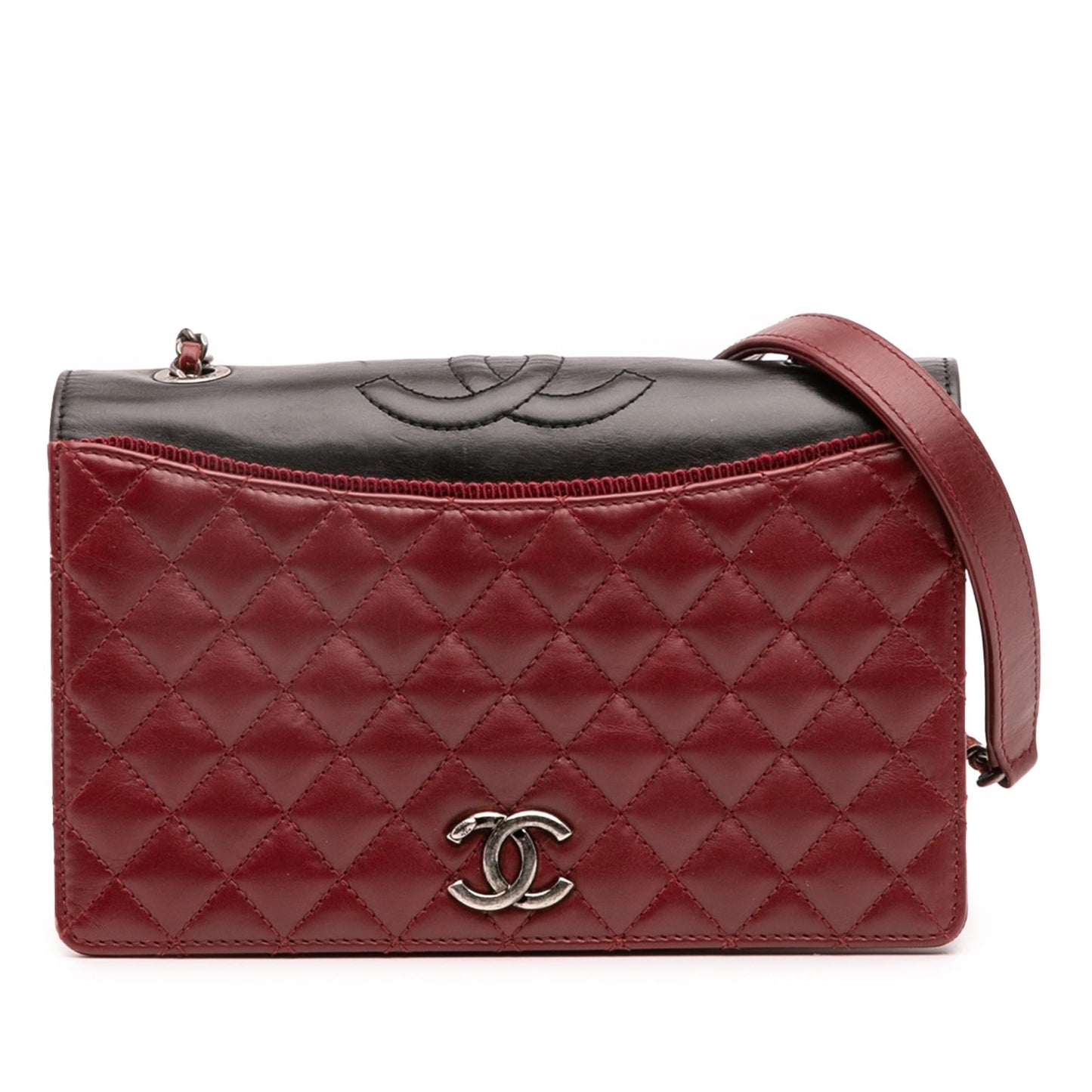Chanel Quilted Lambskin Ballerine Flap Small Shoulder Bag
