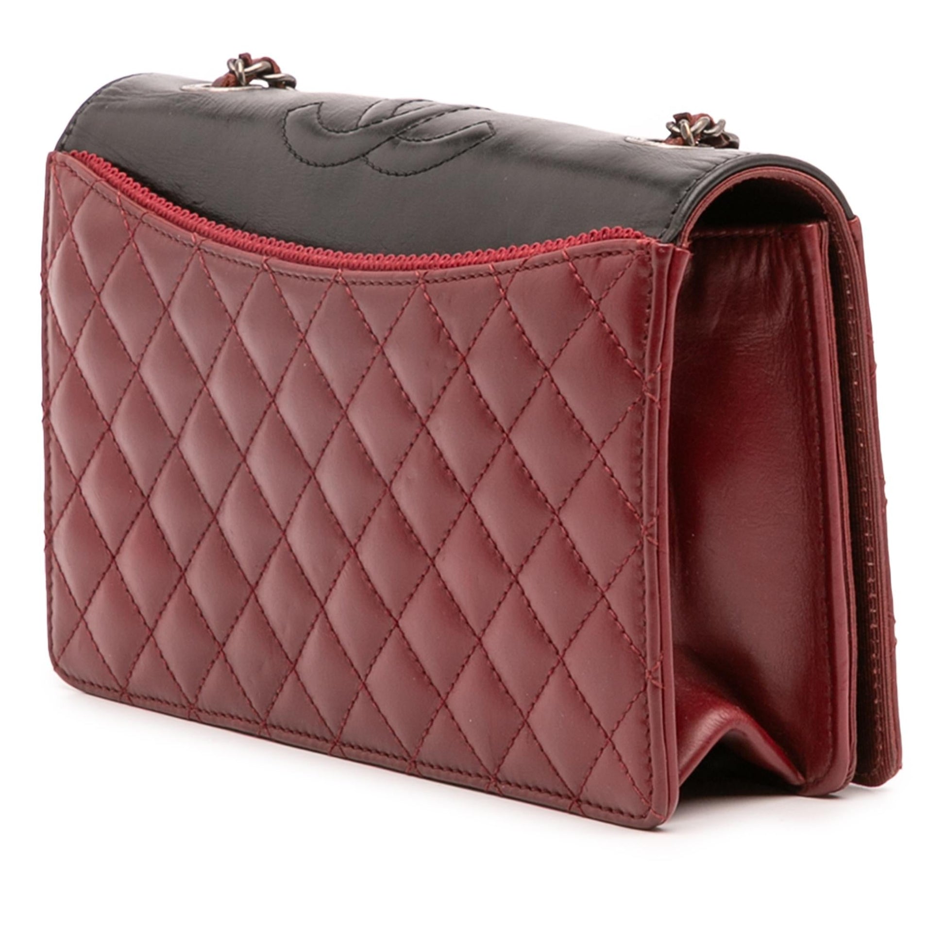 Chanel Quilted Lambskin Ballerine Flap Small Shoulder Bag