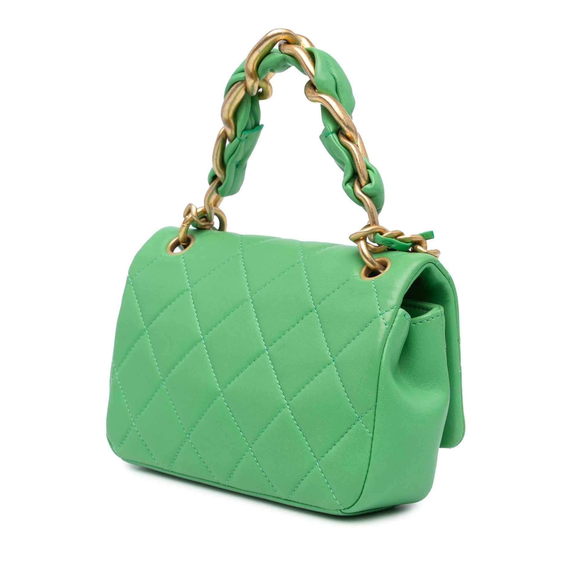 Chanel Quilted Lambskin Is More Flap SHG-cGCJvR Small Handbag