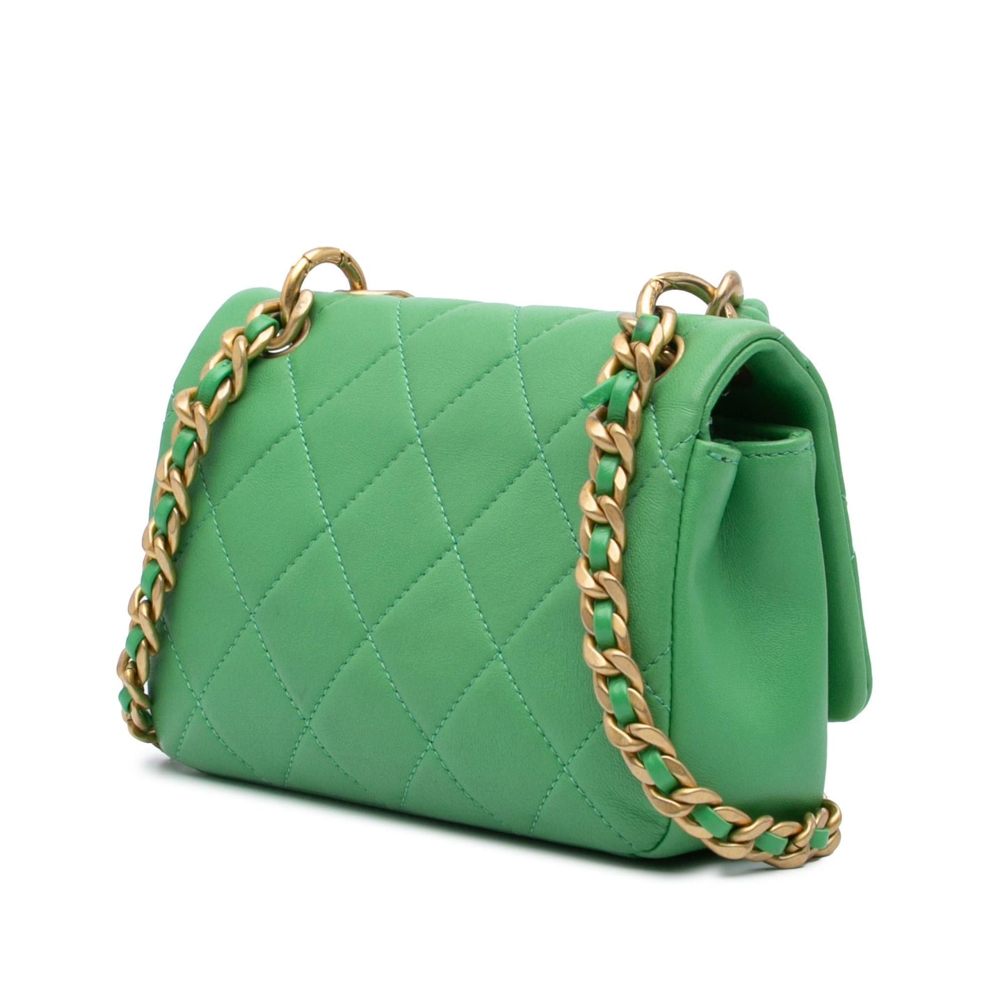 Chanel Quilted Lambskin Is More Flap Small Handbag Flap 1