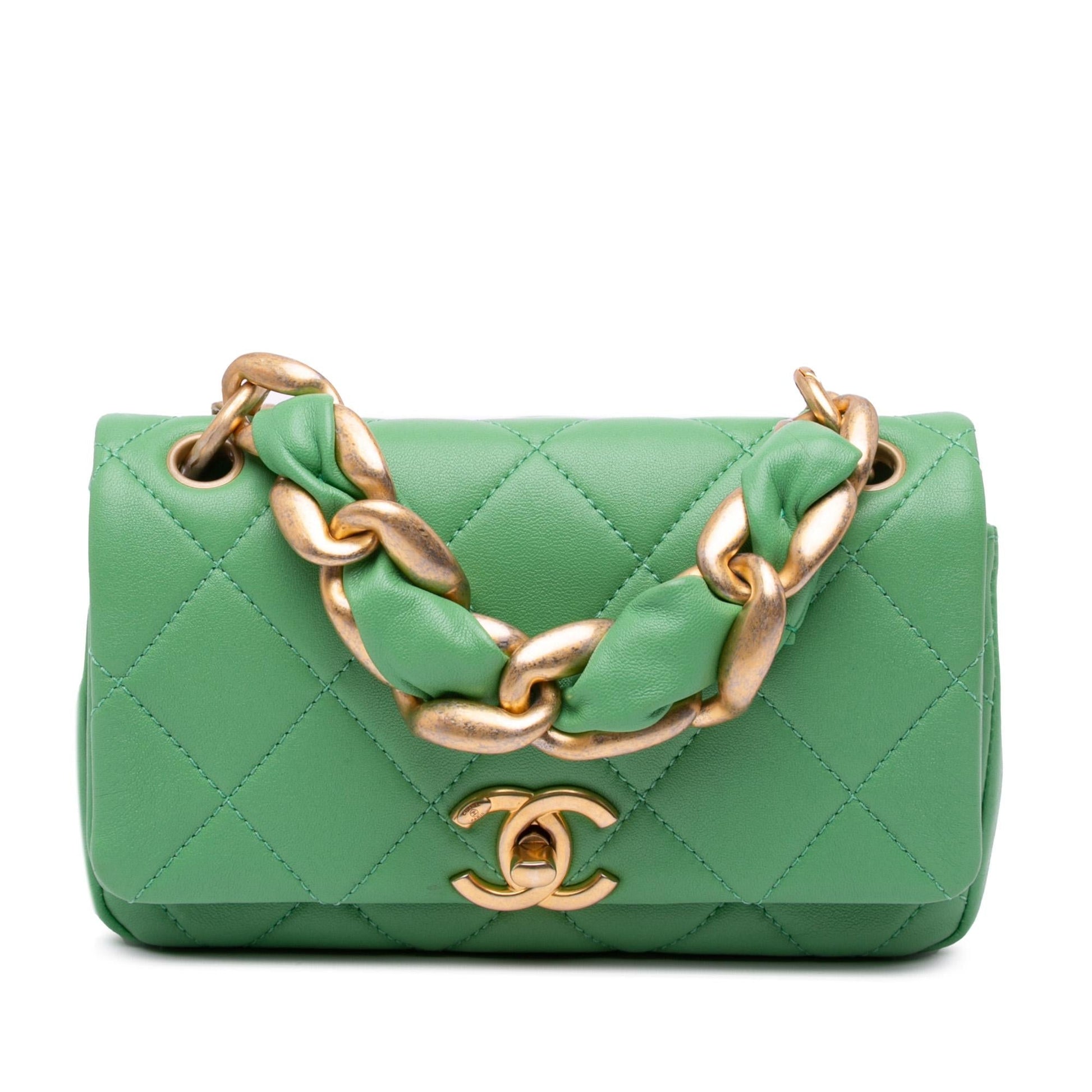 Chanel Quilted Lambskin Is More Flap Small Handbag Flap 2