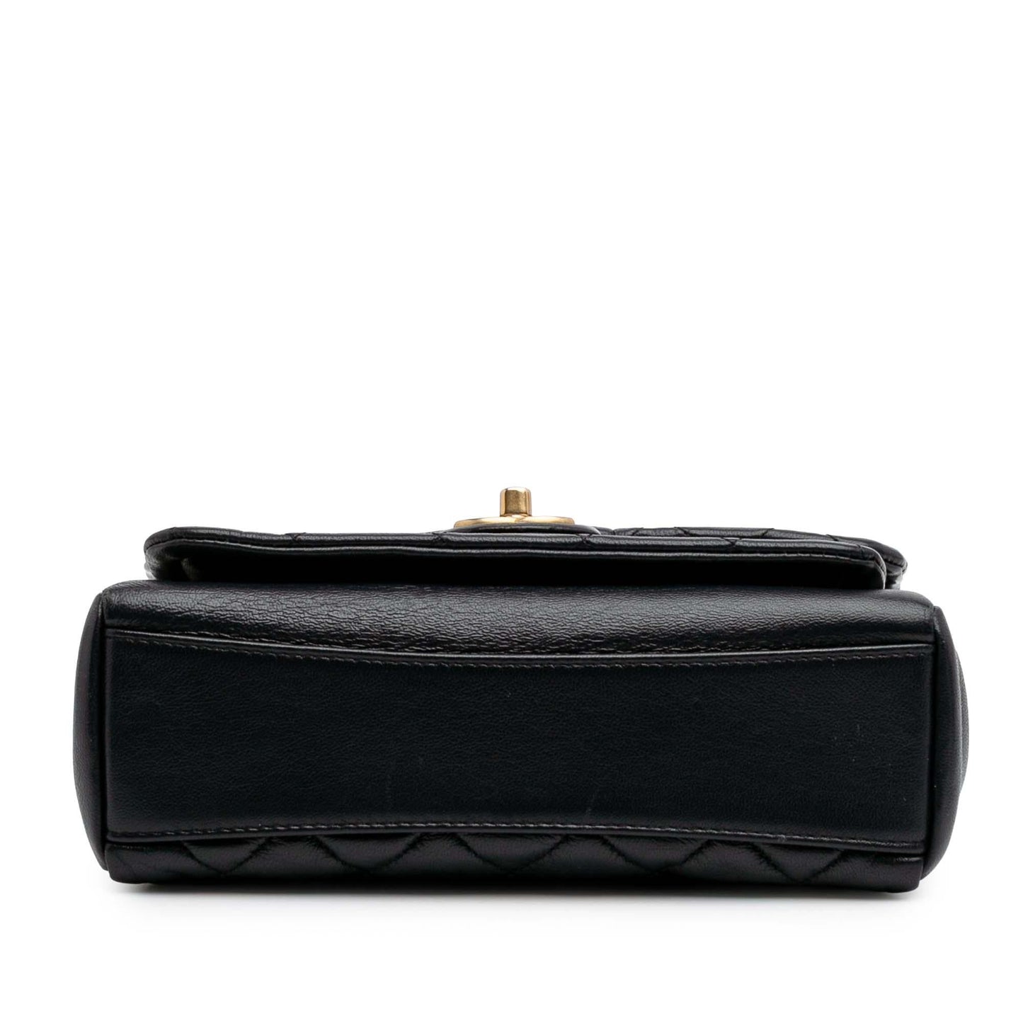 Chanel Quilted Lambskin Link Flap Small Handbag