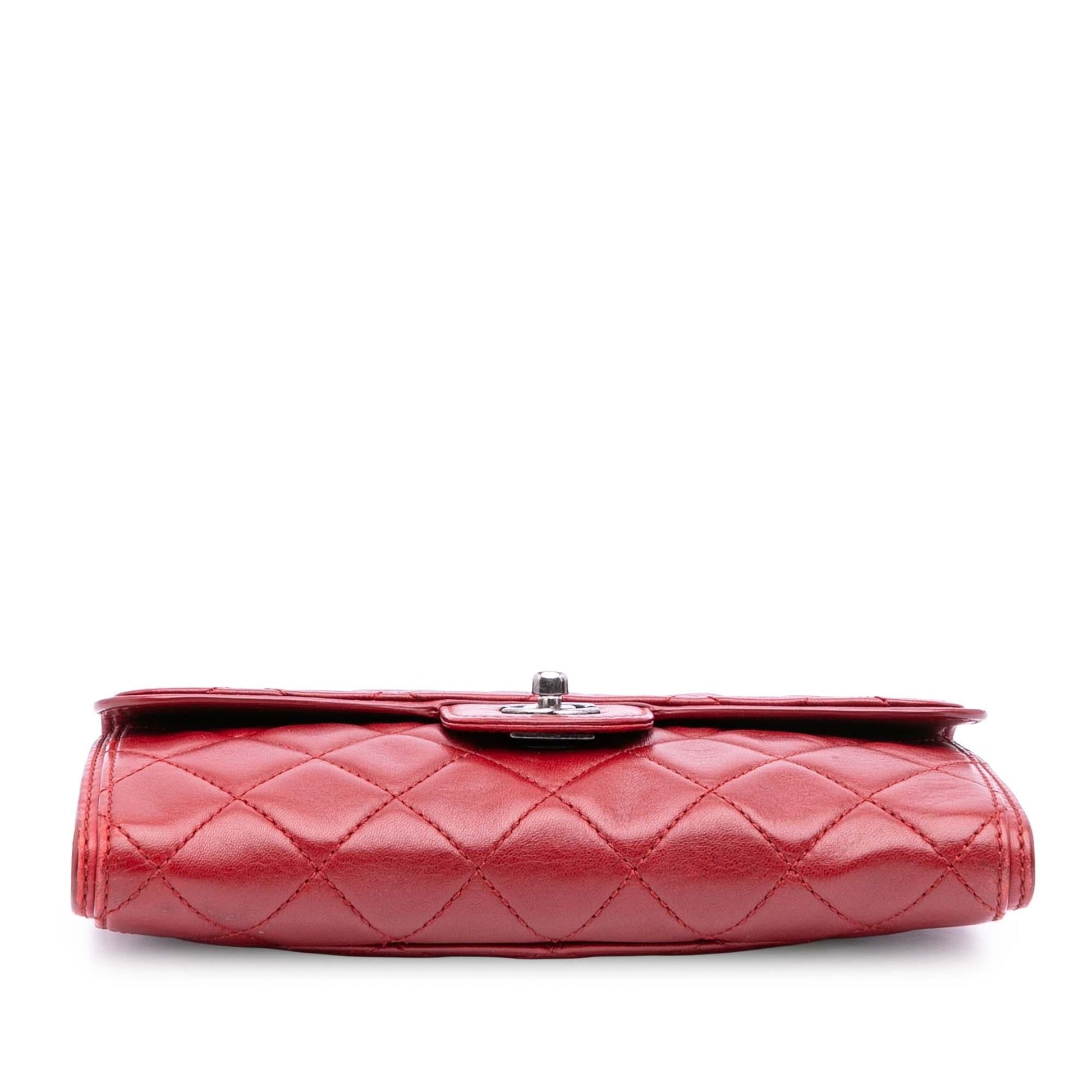 Chanel Quilted Lambskin Citizen Zip Flap Small Handbag