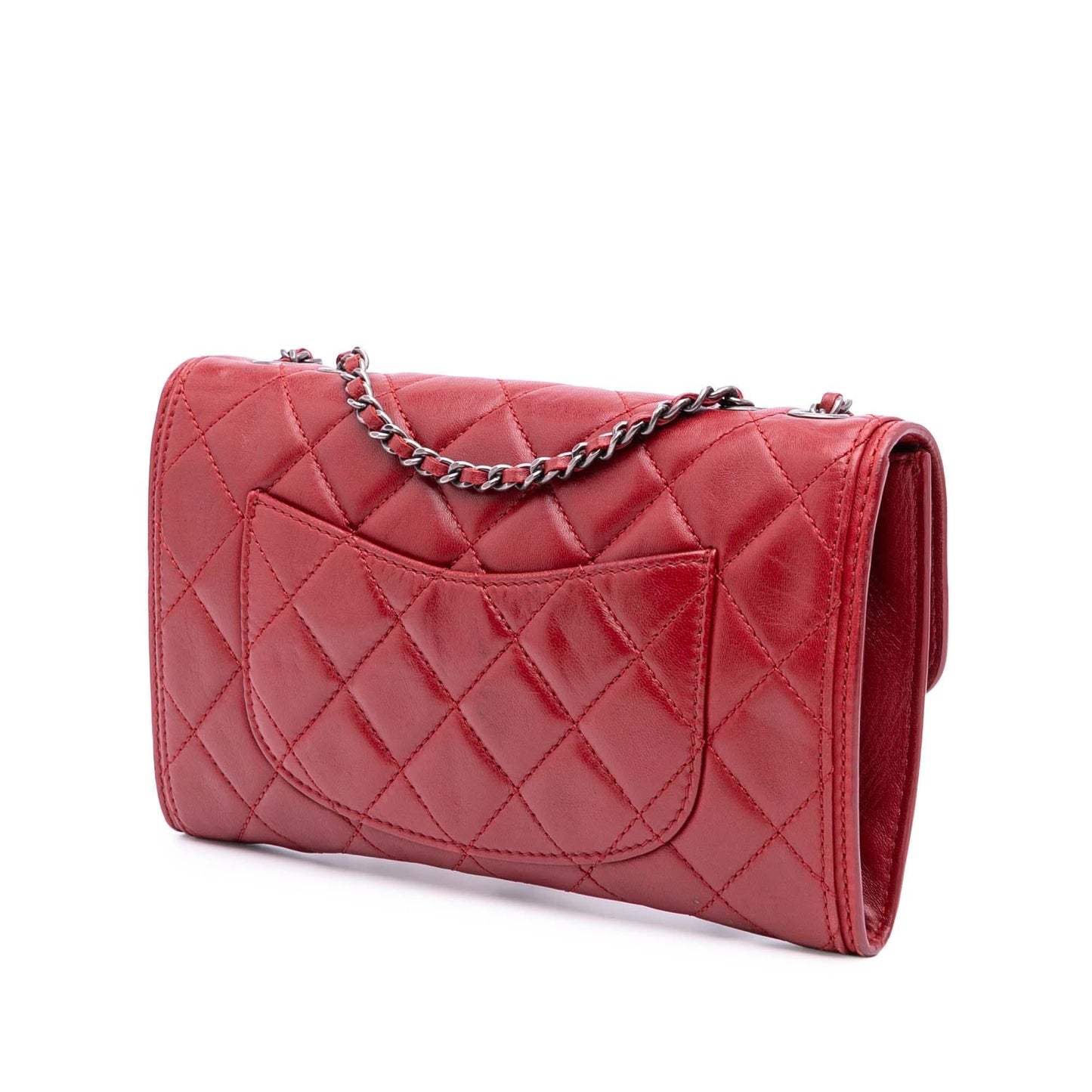 Chanel Quilted Lambskin Citizen Zip Flap Small Handbag