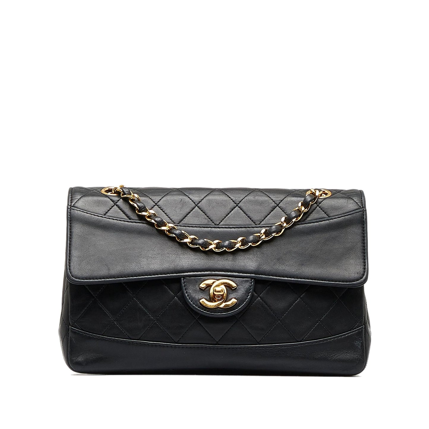 Chanel Quilted Lambskin Single Flap SHG-JnDmQ6 Small Handbag
