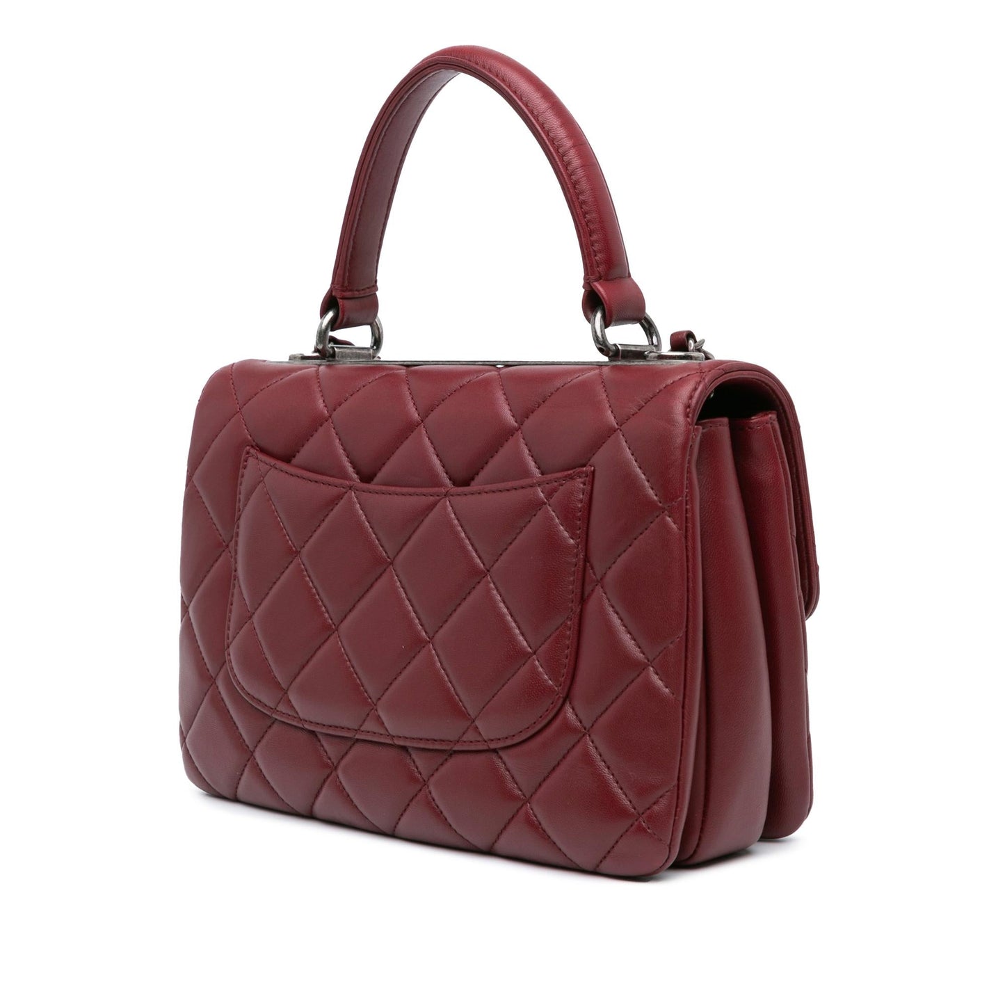 Chanel Quilted Lambskin Trendy CC Flap SHG-q7W76g Small Handbag