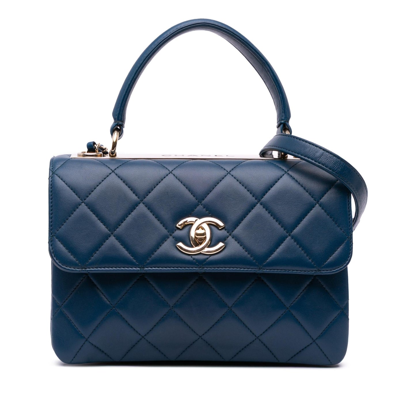 Chanel Quilted Lambskin Trendy CC Flap Small Handbag