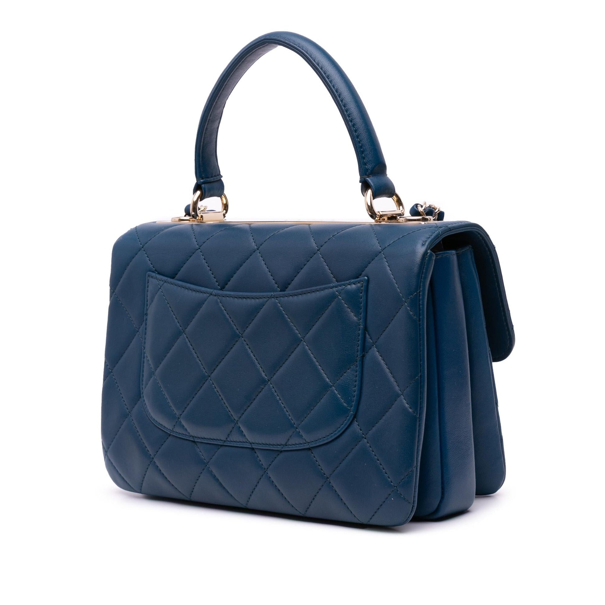 Chanel Quilted Lambskin Trendy CC Flap Small Handbag