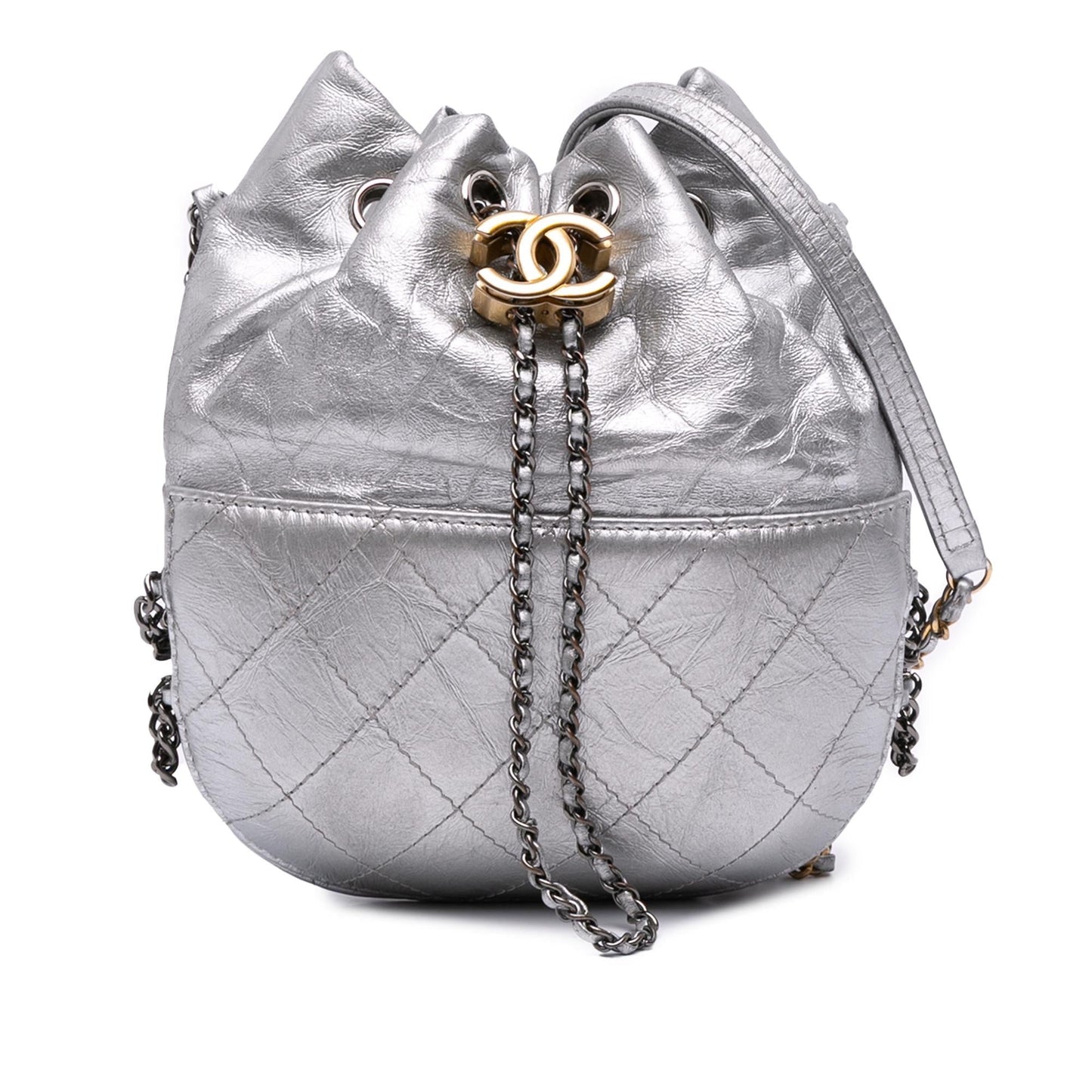 Chanel Quilted Small Bucket Bag