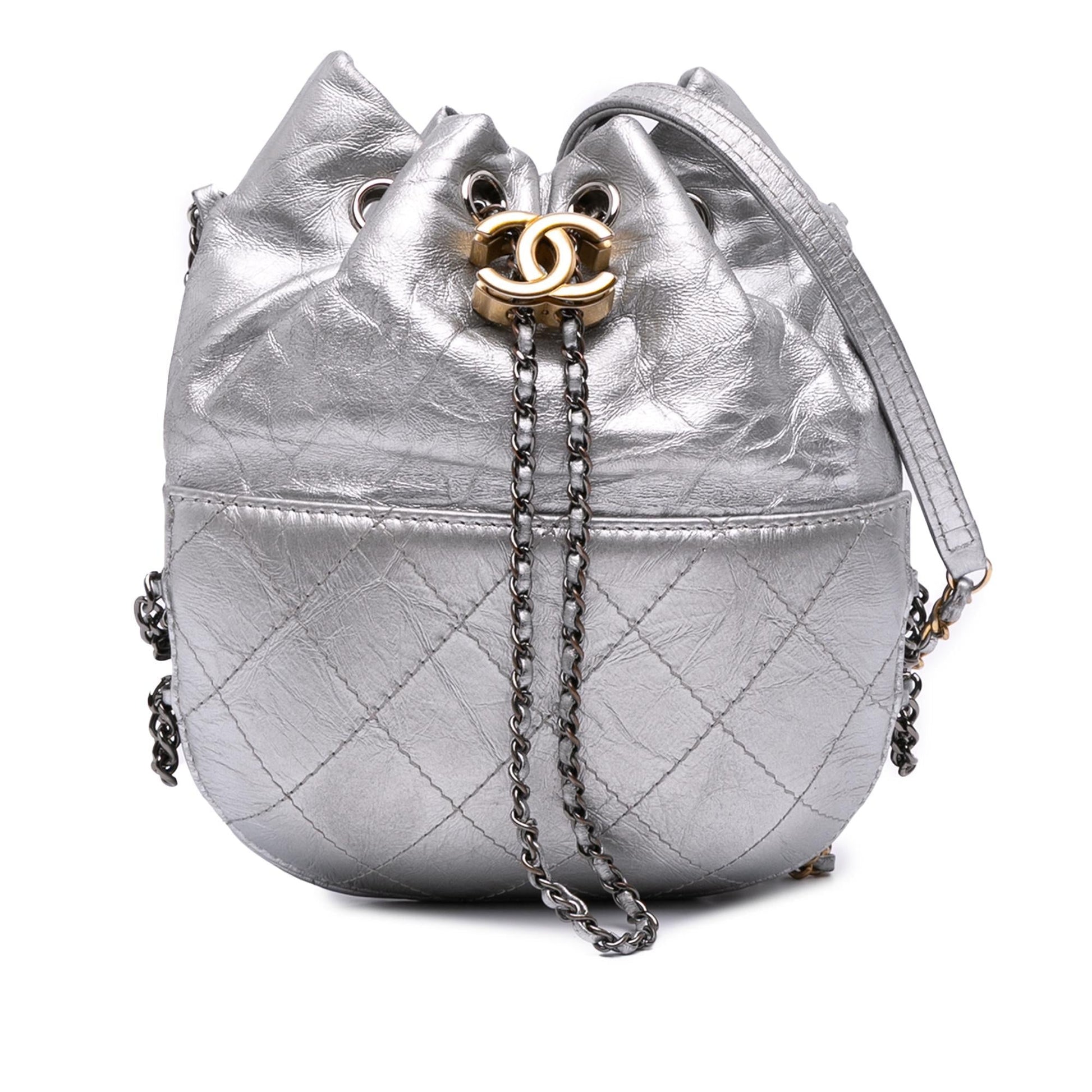Chanel Quilted Small Bucket Bag