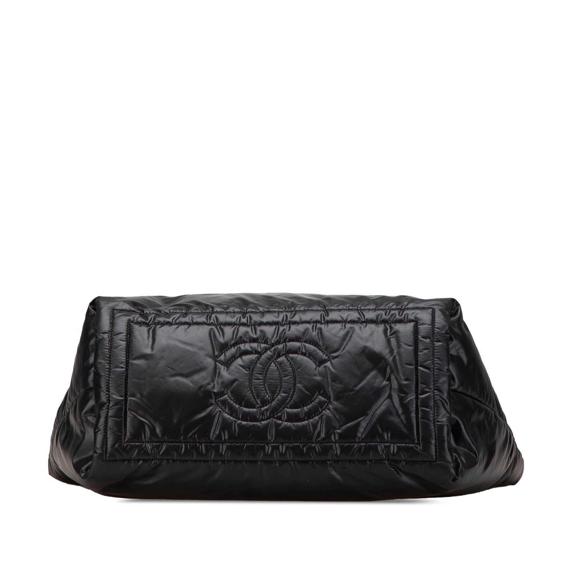 Chanel Quilted Nylon Coco Cocoon Small Tote Bag