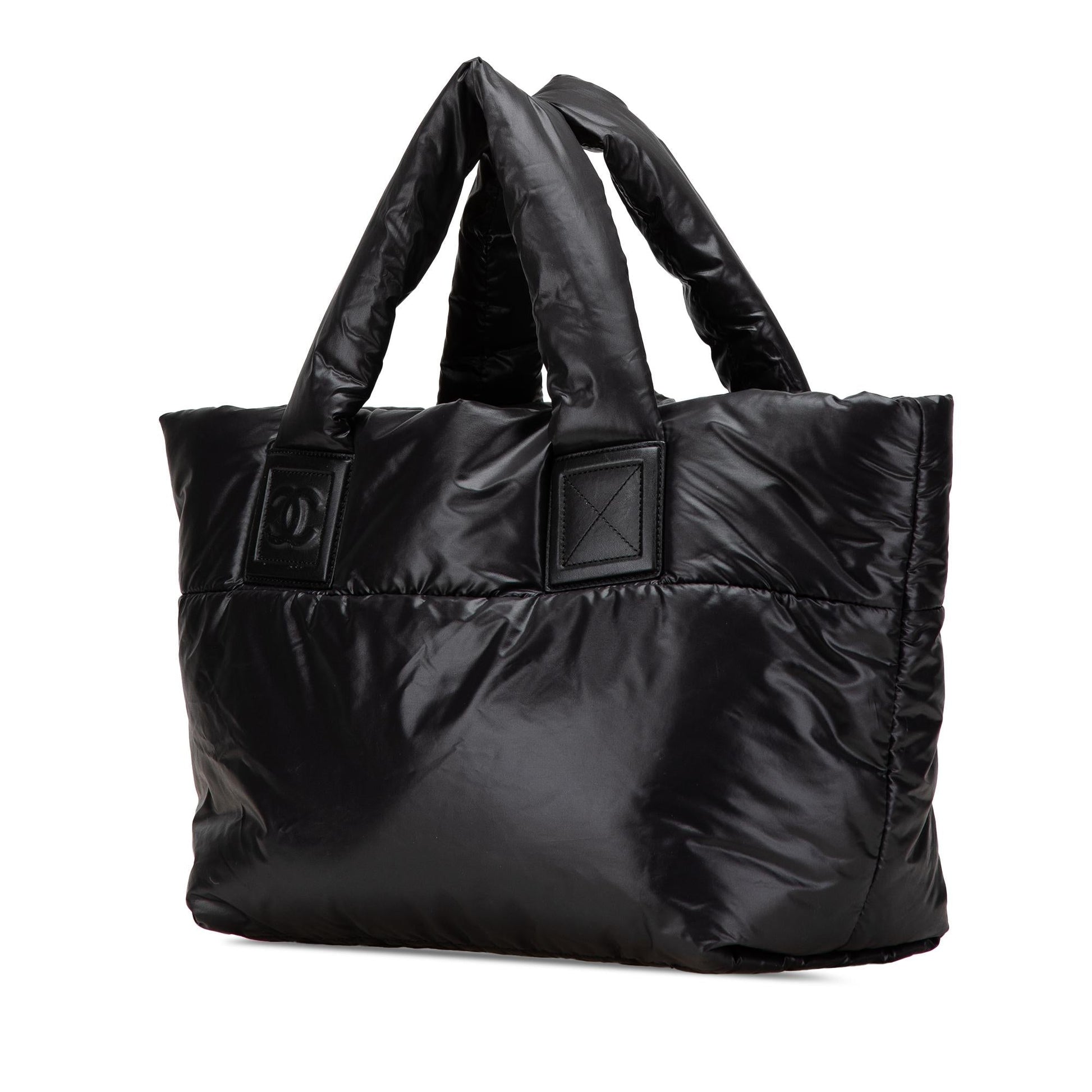 Chanel Quilted Nylon Coco Cocoon Small Tote Bag