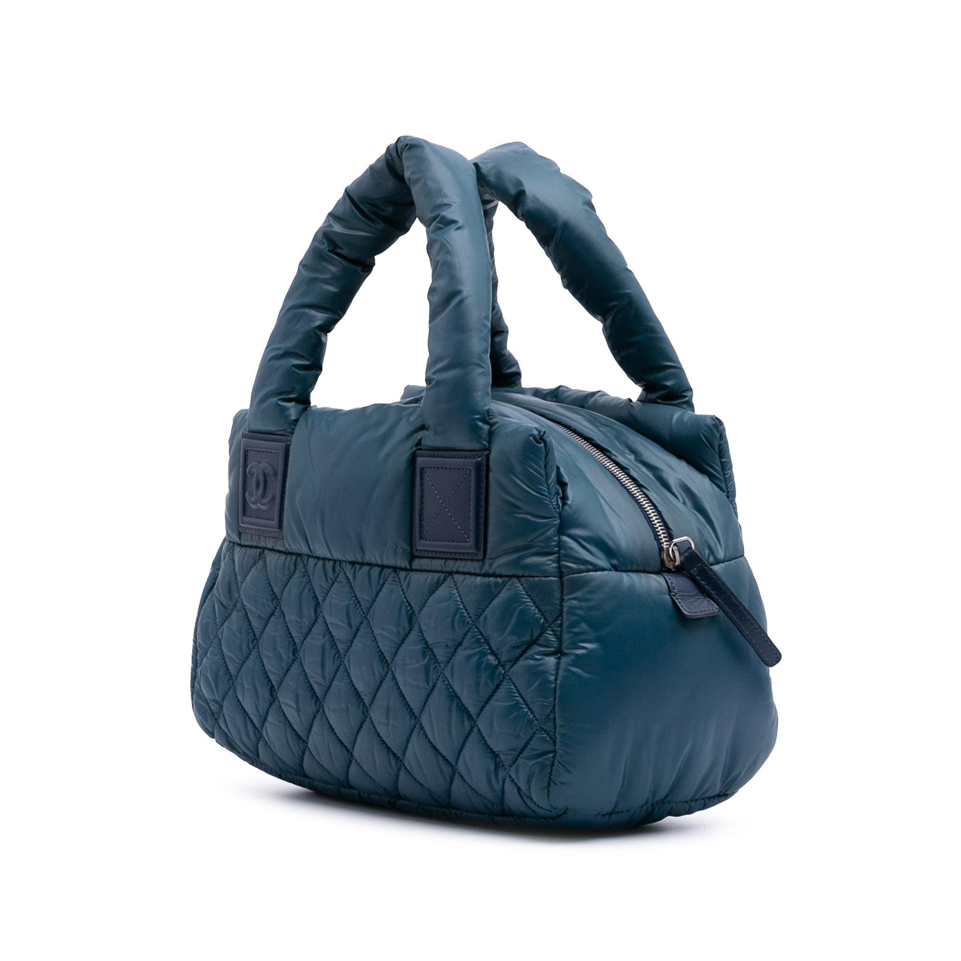 Chanel Quilted Nylon Coco Cocoon Small Tote Bag Tote 2