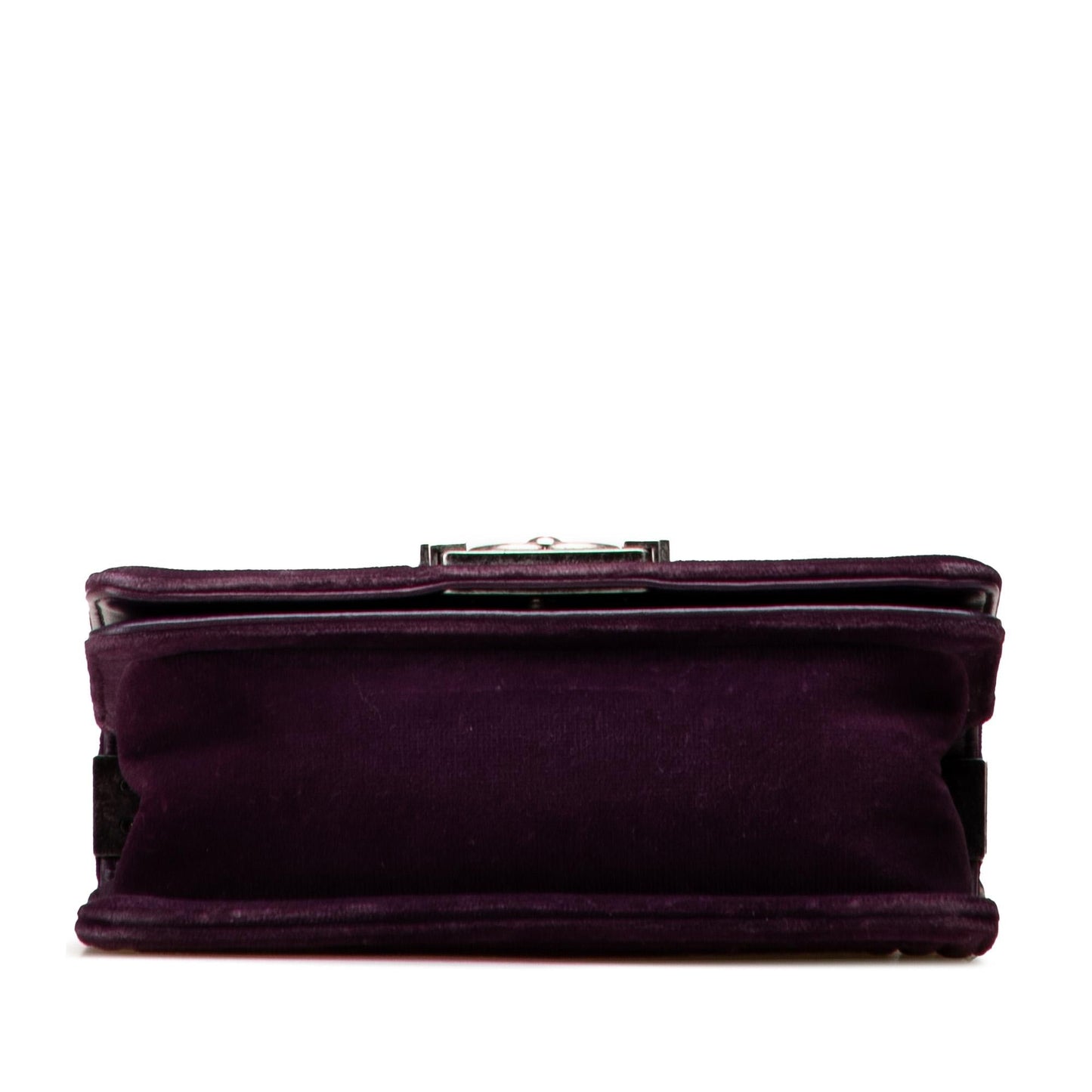 Chanel Quilted Velvet Boy Flap Small Handbag