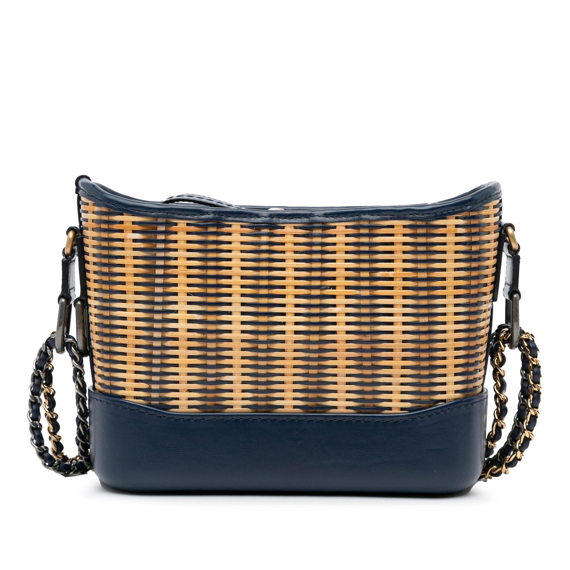 Chanel Rattan Gabrielle Small Crossbody Bag