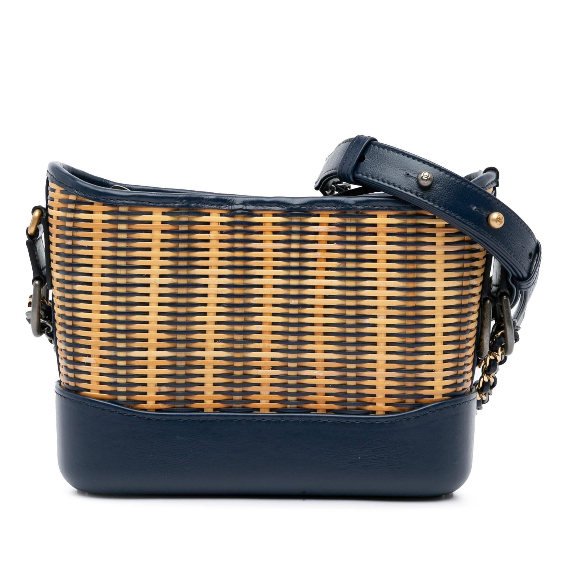 Chanel Rattan Gabrielle Small Crossbody Bag