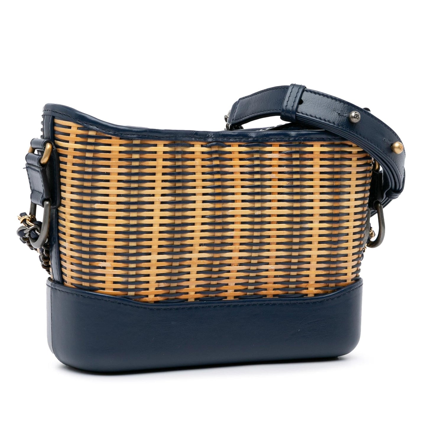 Chanel Rattan Gabrielle Small Crossbody Bag