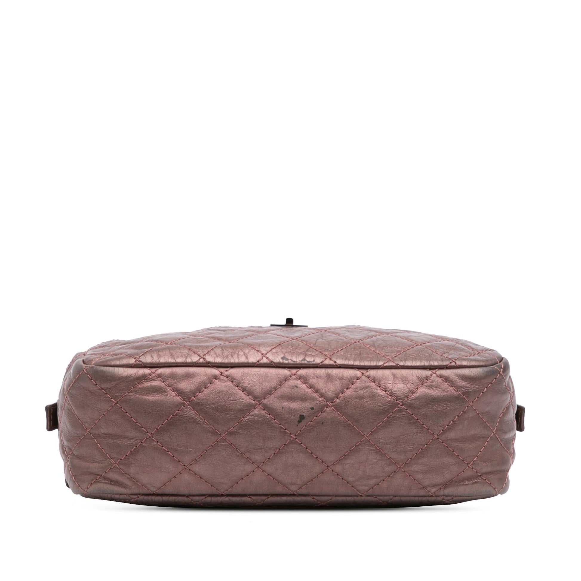 Chanel Reissue 2.55 Quilted Aged Calfskin Camera Small Crossbody Bag Bag 1