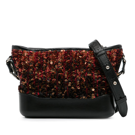 Chanel Sequin Gabrielle SHG-koyBck Small Crossbody Bag