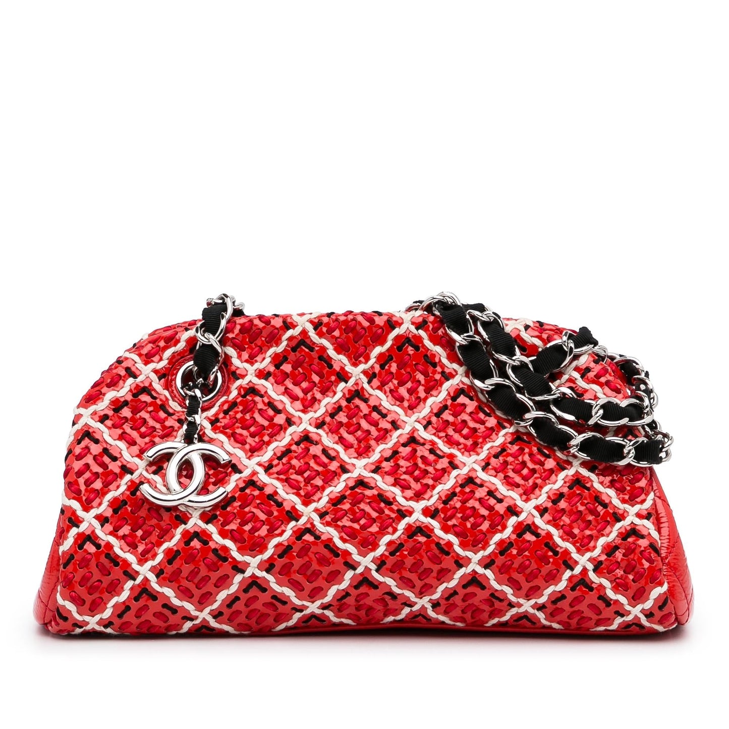 Chanel Stitch Just Mademoiselle Bowling SHG-uVLABc Small Handbag