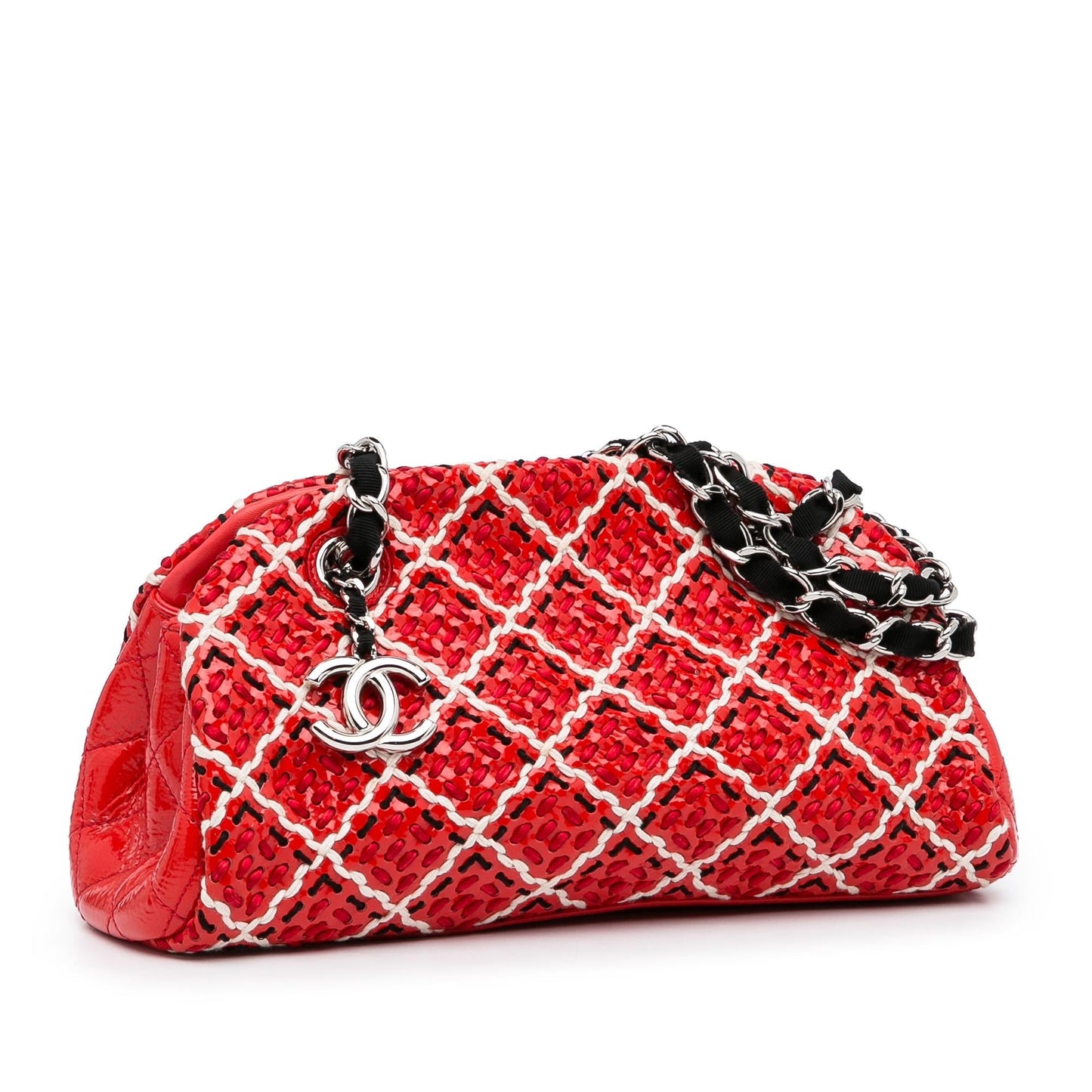 Chanel Stitch Just Mademoiselle Bowling SHG-uVLABc Small Handbag