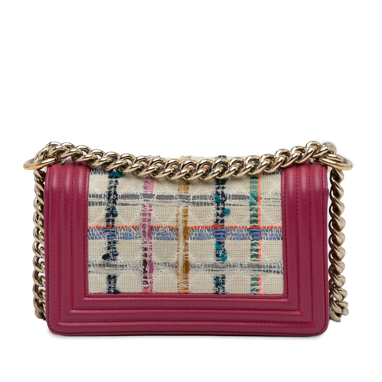 Chanel Tweed Boy Small Handbag