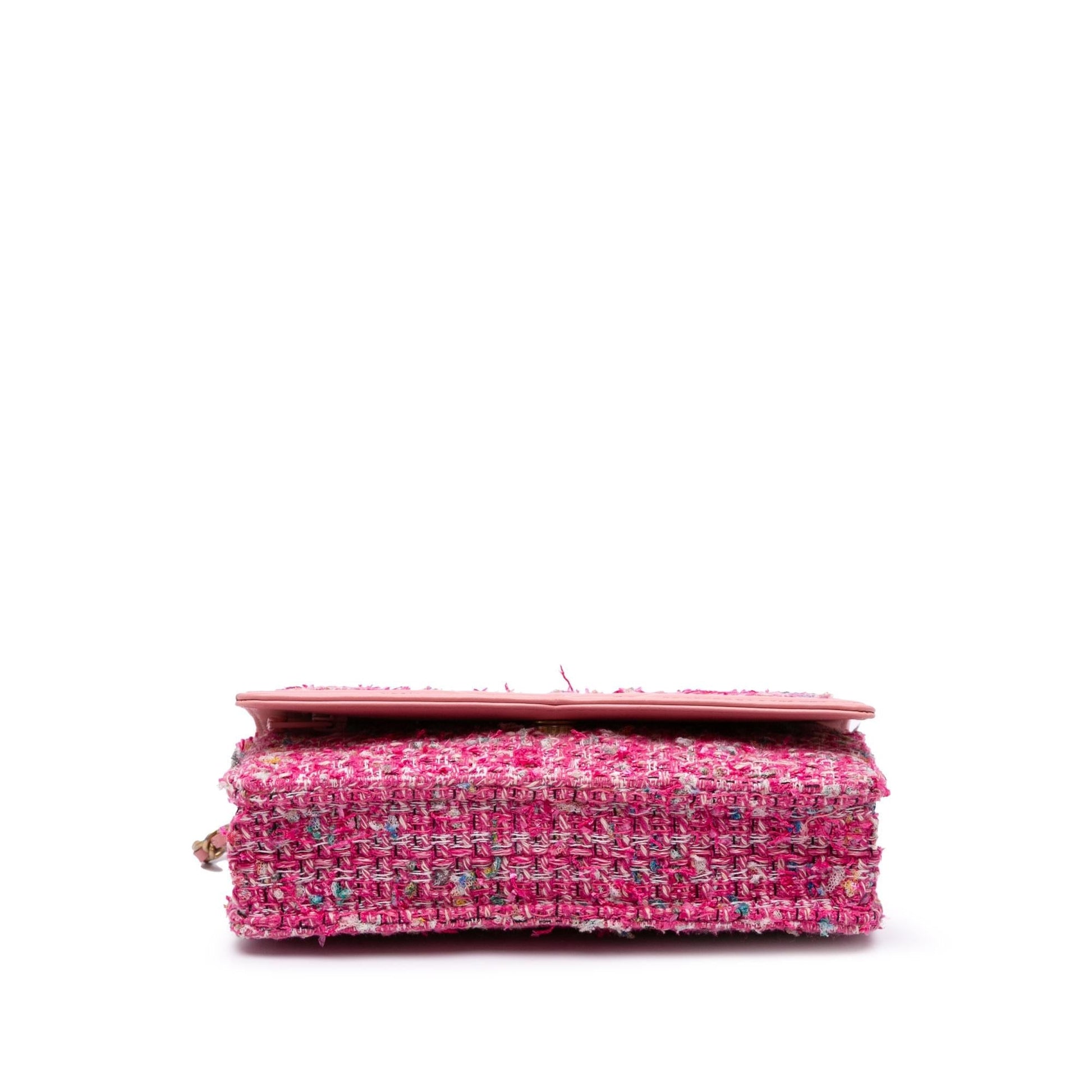 Chanel Tweed CC Filigree Flap Small Handbag