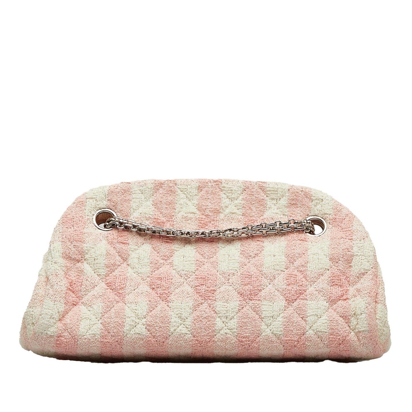 Chanel Tweed Just Mademoiselle Bowler SHG-dEpKiS Small Handbag