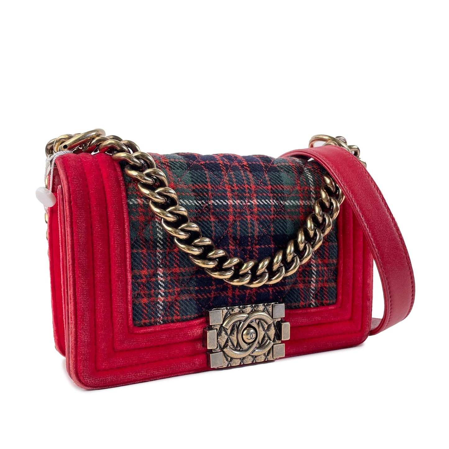 Chanel Velvet Boy SHG-yzvxxc Small Crossbody Bag