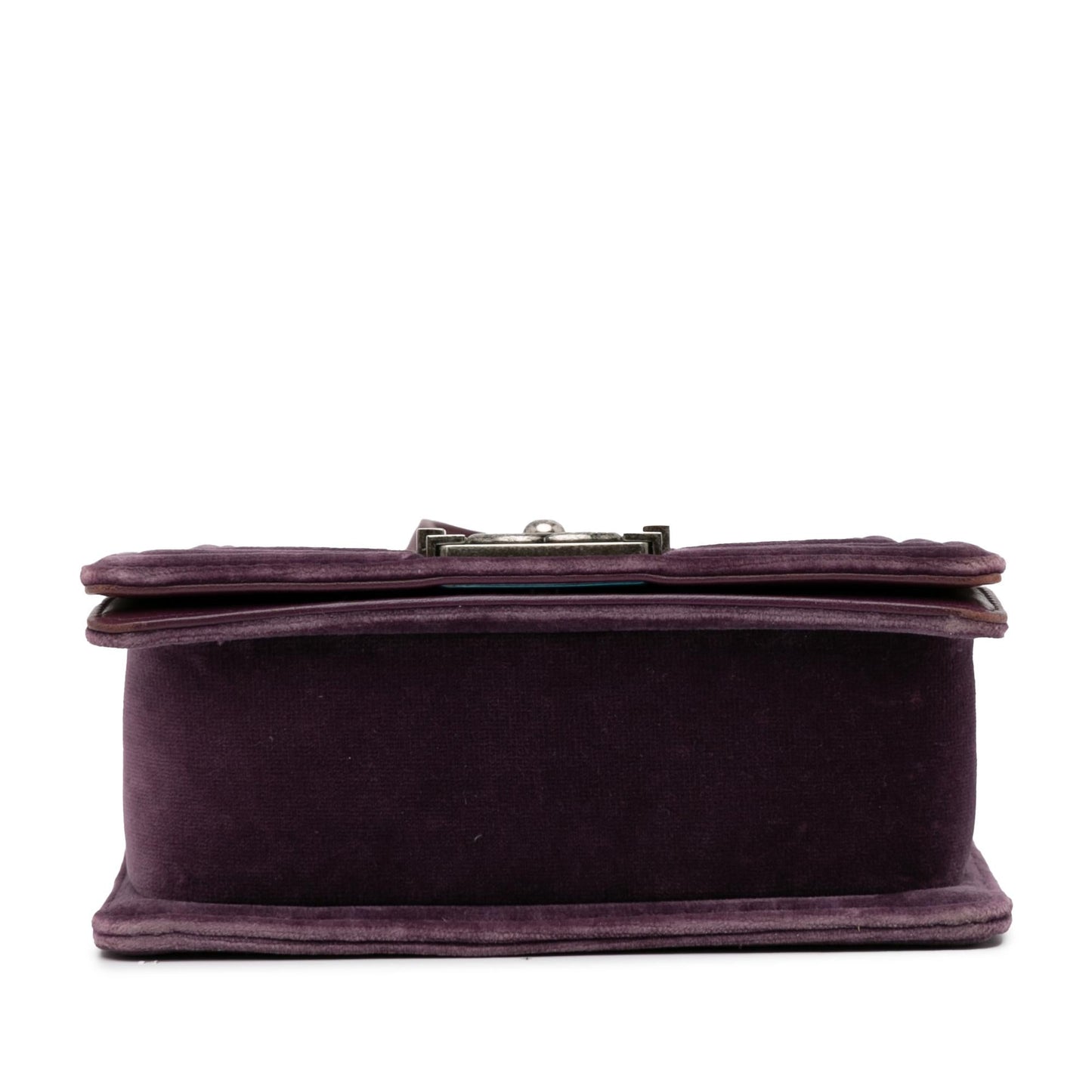 Chanel Small Velvet Boy Flap Bag (SHG-r 1LD)