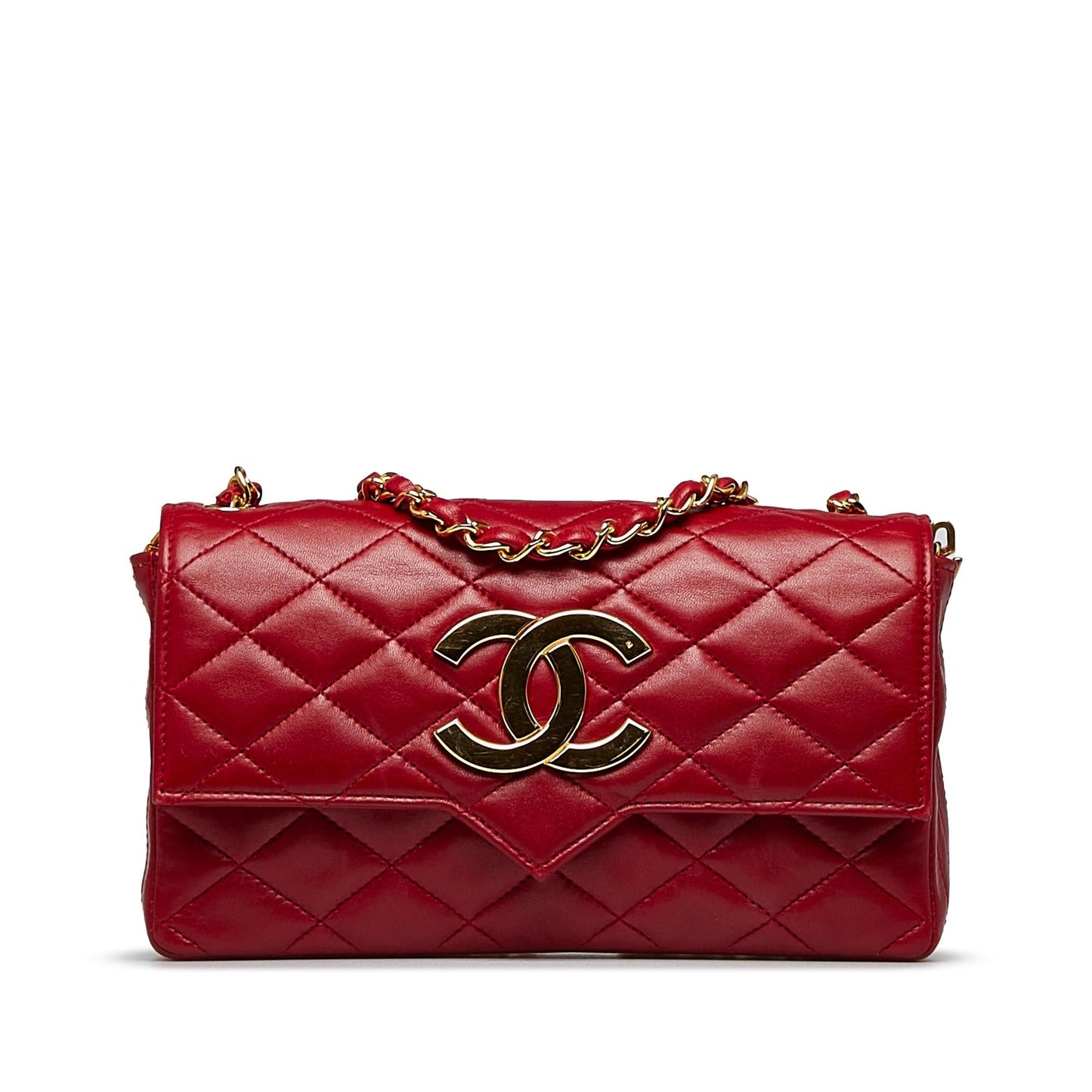 Chanel XL Quilted Lambskin Single Flap SHG-0S1d5w Small Handbag