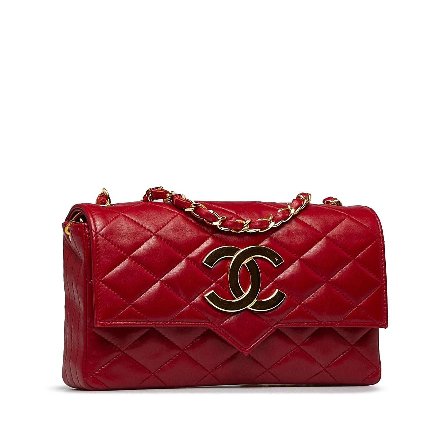 Chanel XL Quilted Lambskin Single Flap SHG-0S1d5w Small Handbag