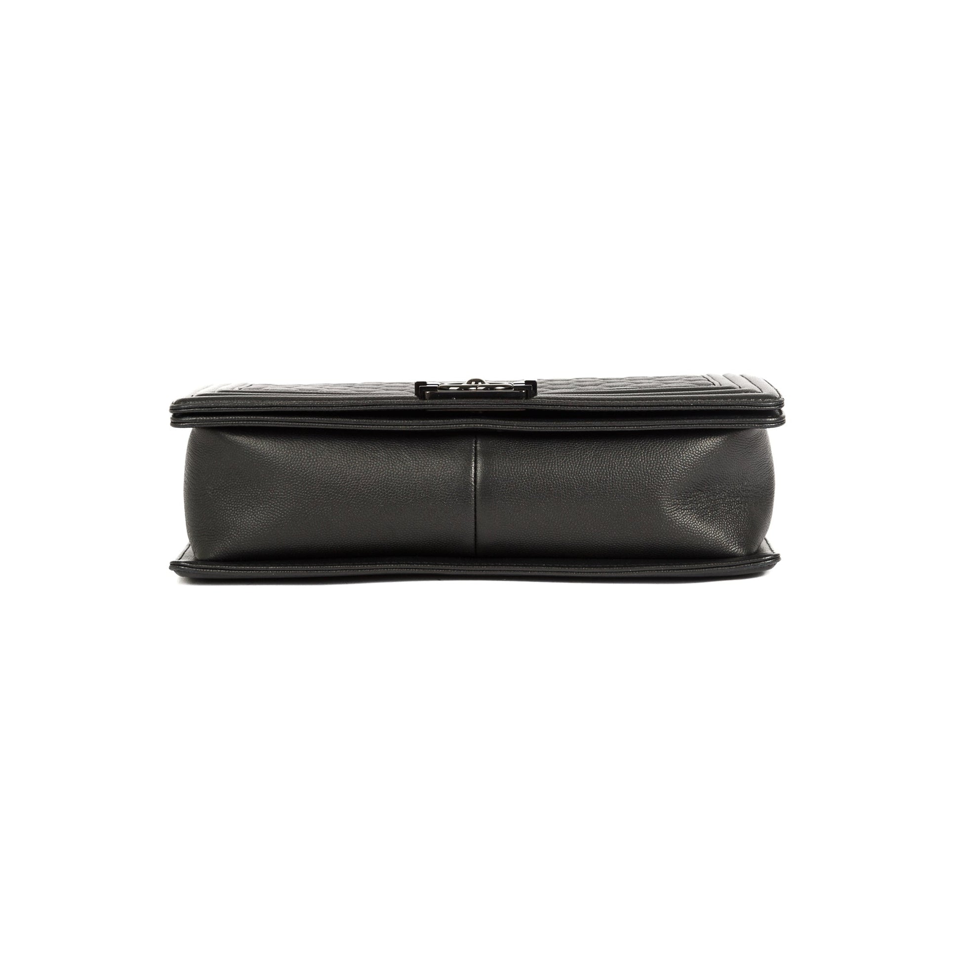 Chanel So Caviar Boy Black Travel Bag