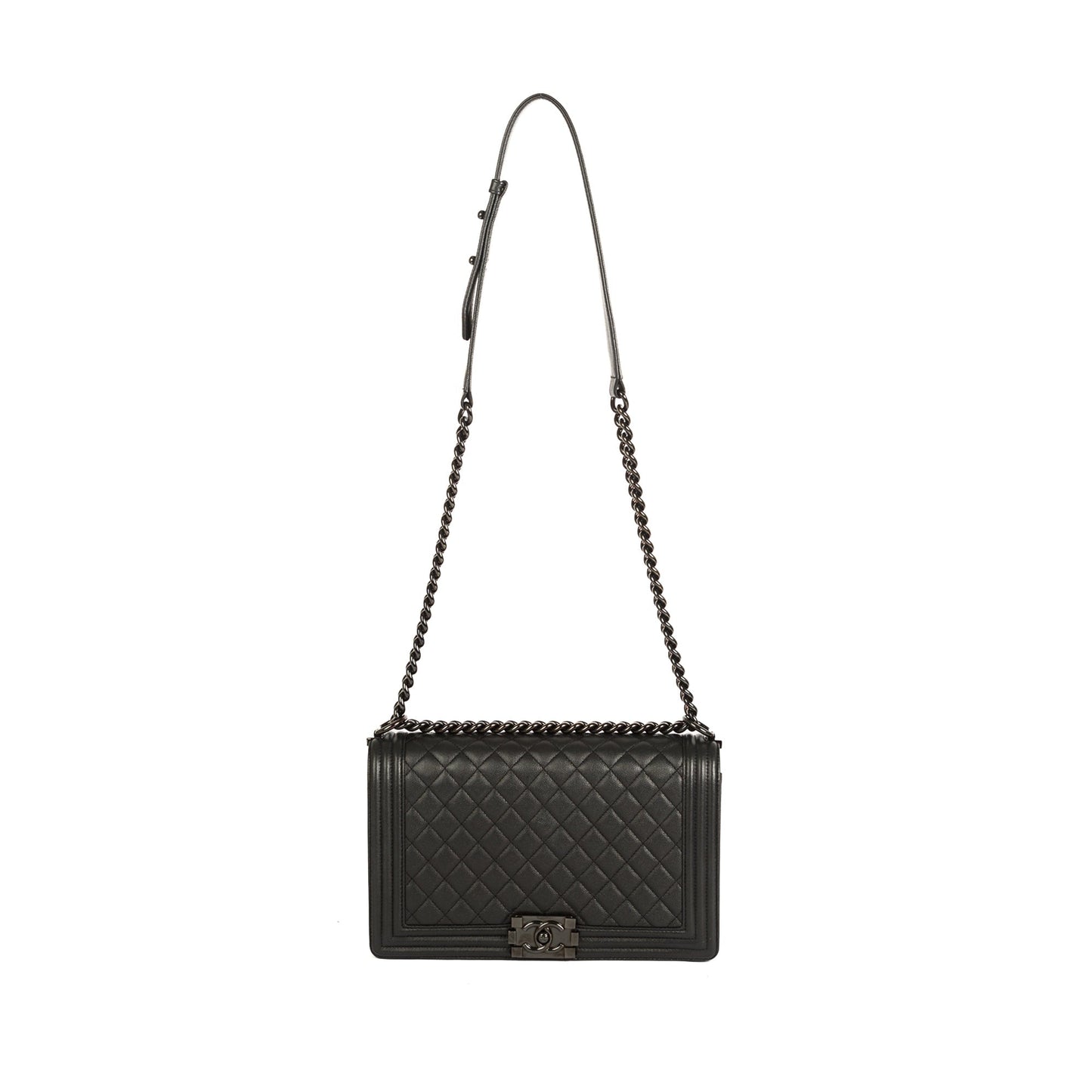 Chanel So Caviar Boy Black Travel Bag
