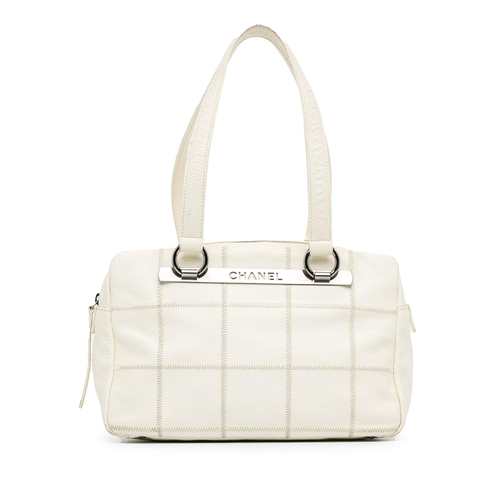 Chanel Square Stitch LAX Bowler SHG-MakcWZ Handbag