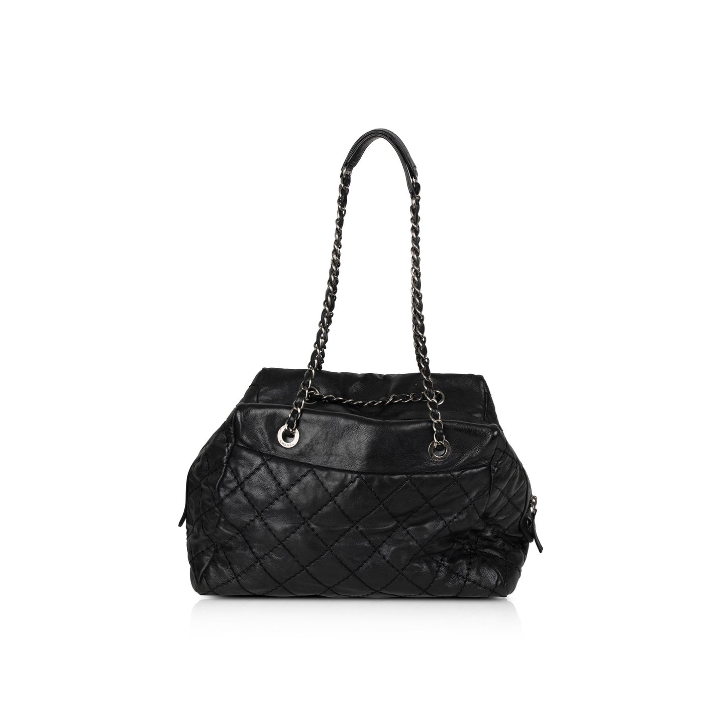 Chanel Stitch It Bowler Travel Bag