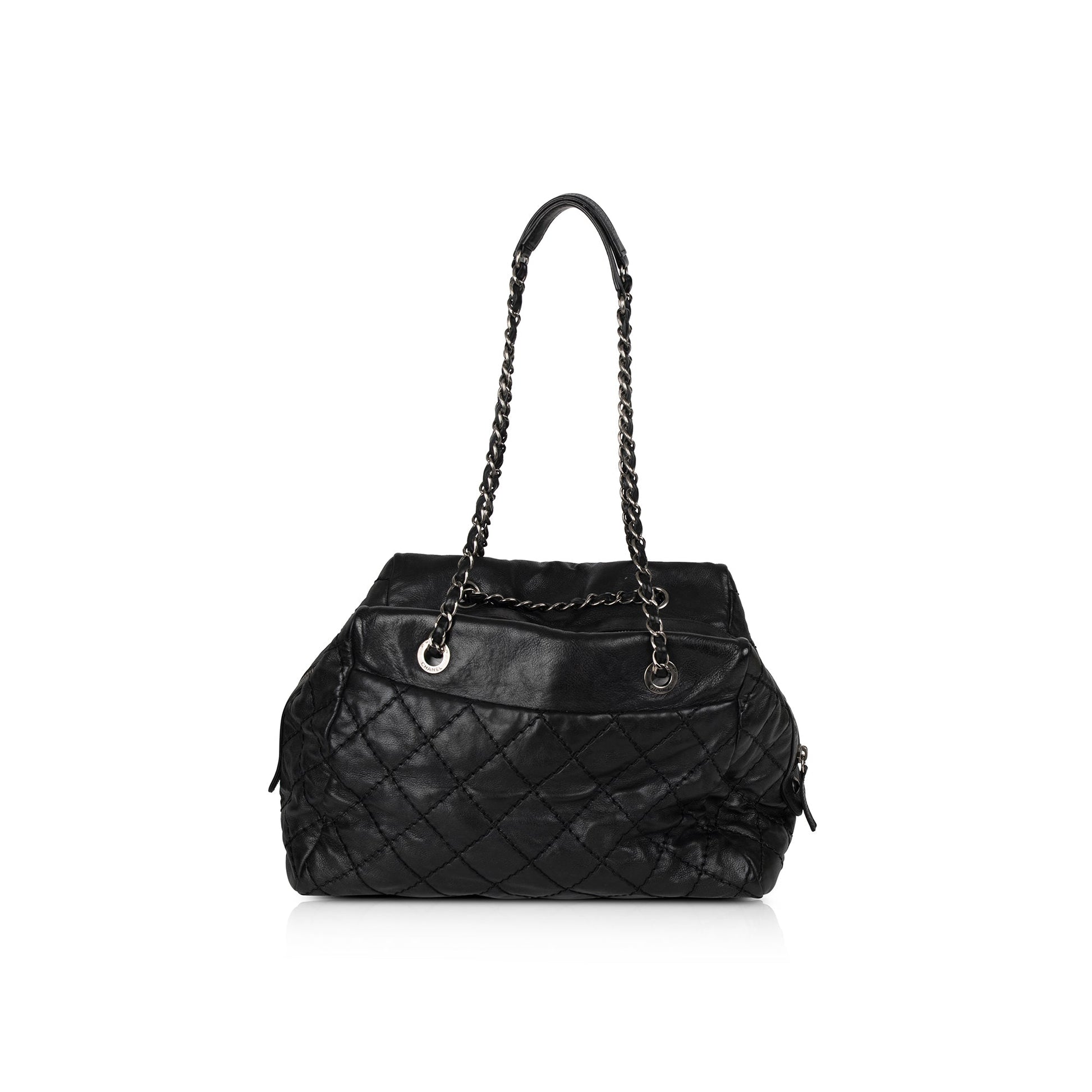 Chanel Stitch It Bowler Travel Bag