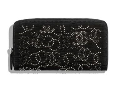 Chanel Studded Long Wallet