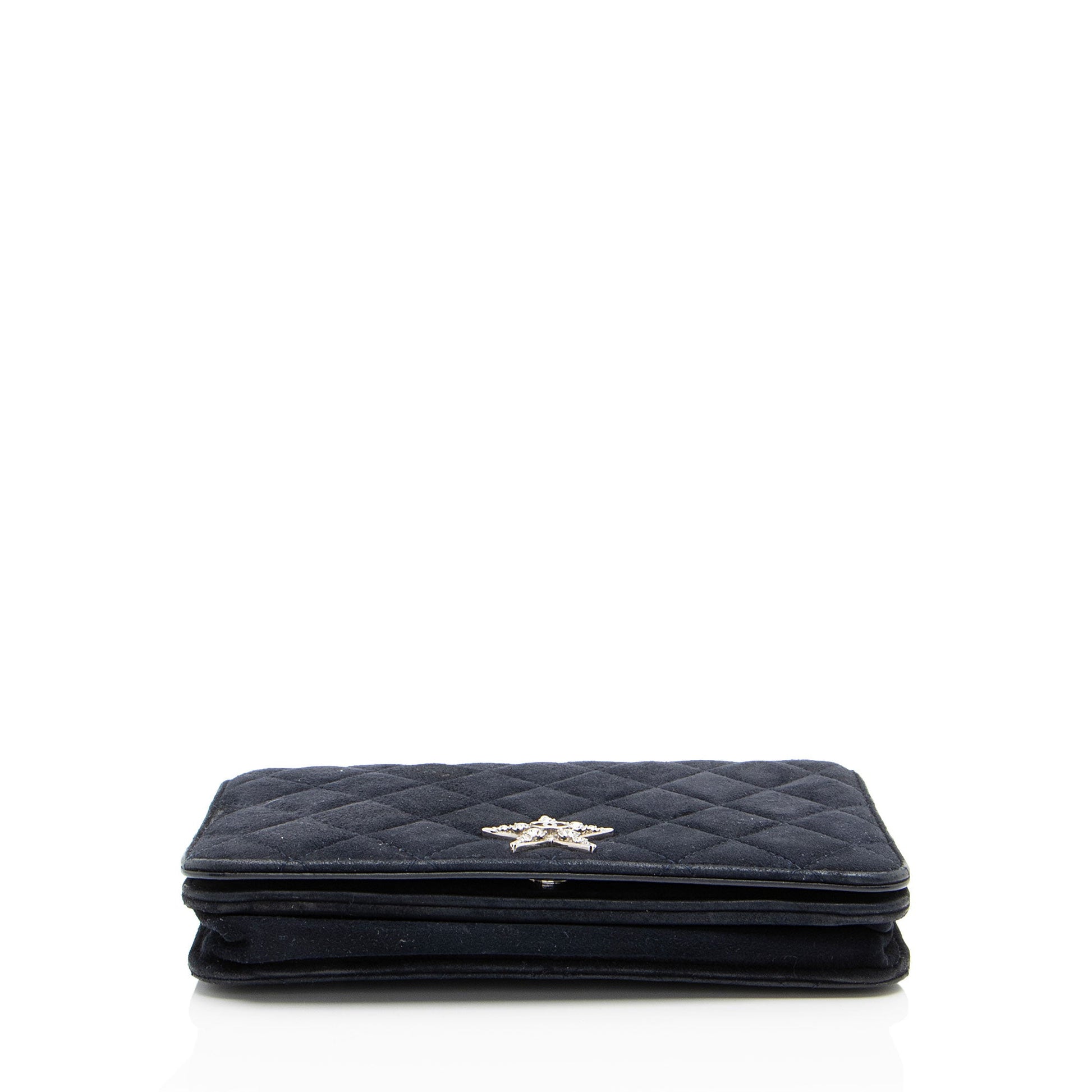 Chanel Suede Cocostellar Wallet on Chain (SHF-L5SPDP)