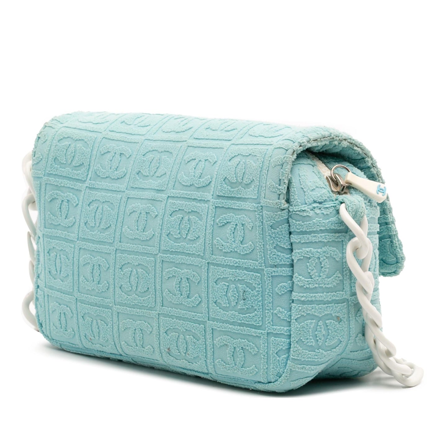Chanel Terry Cloth Sport Line Flap Handbag