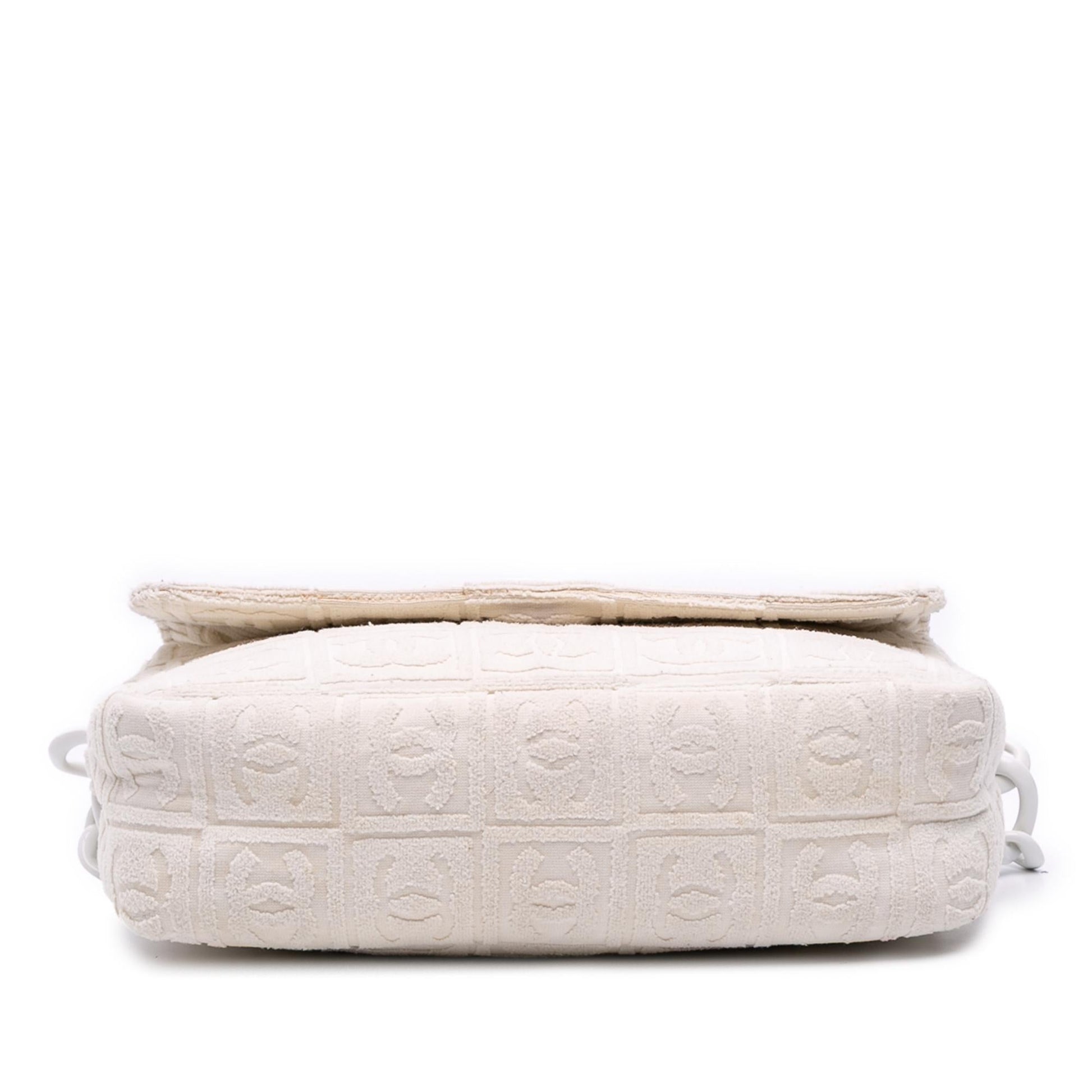 Chanel Terry Cloth Sport Line Flap Handbag Flap 1