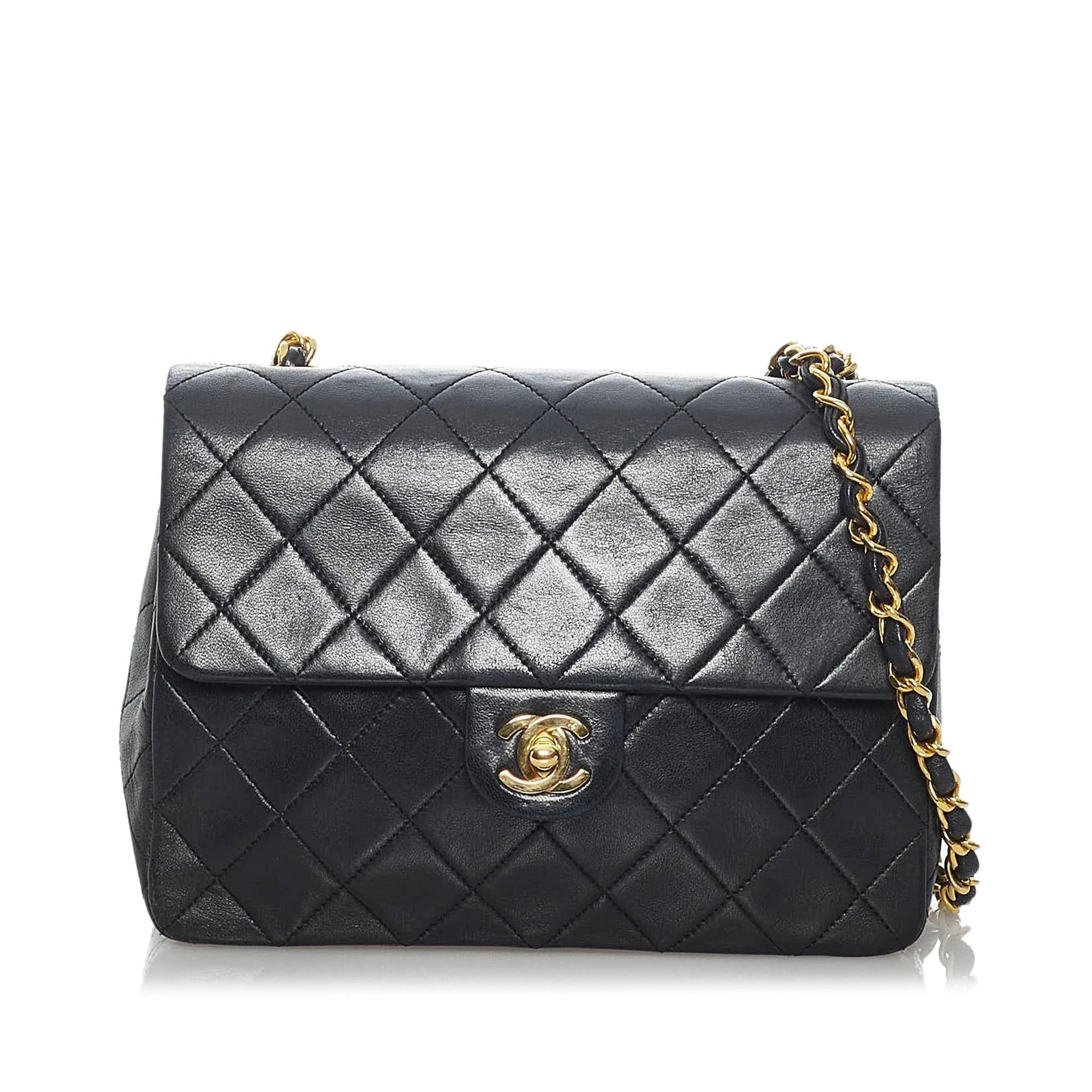 Chanel Timeless CC Lambskin Flap SHG Leather Shoulder Bag