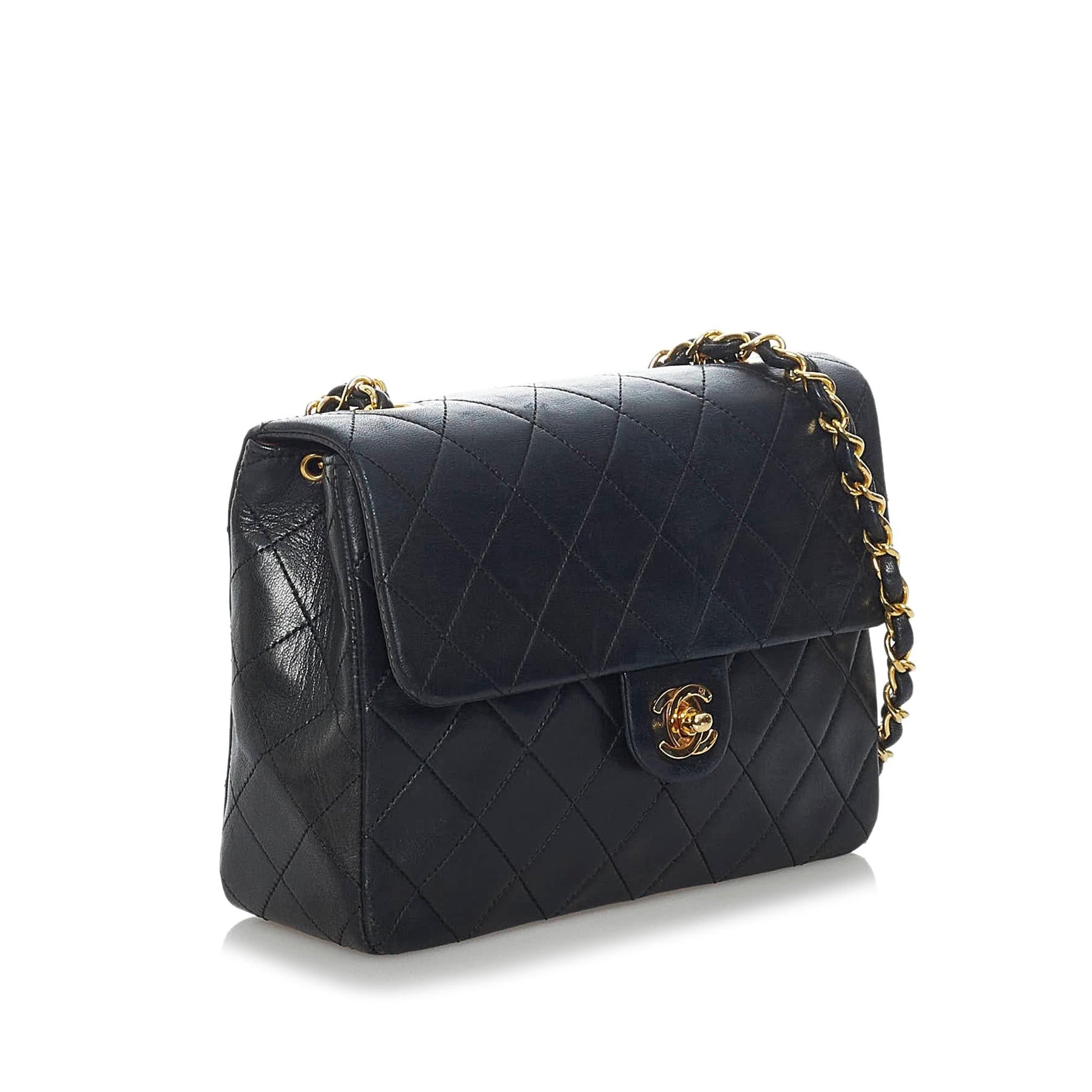 Chanel Timeless CC Lambskin Flap SHG Leather Shoulder Bag