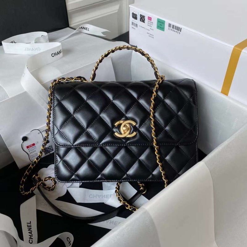 Chanel Top Handle Bag Handbag